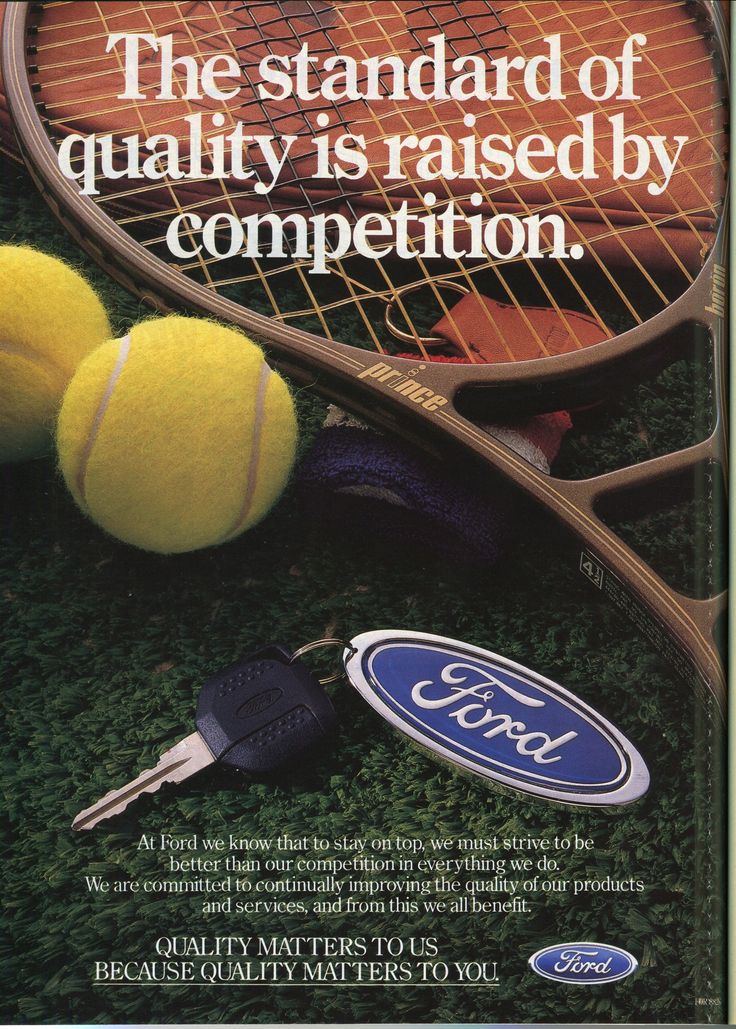 Ford vintage ad, 1987