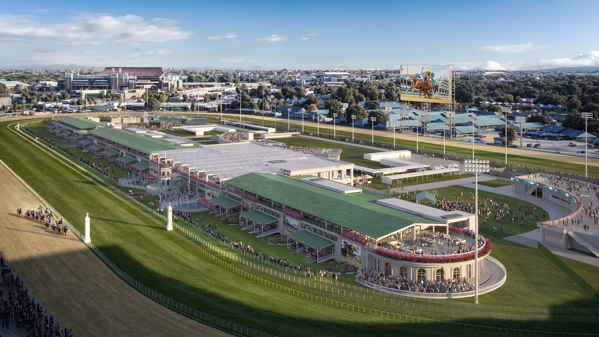 Churchill Downs Kentucky Derby twin spires
