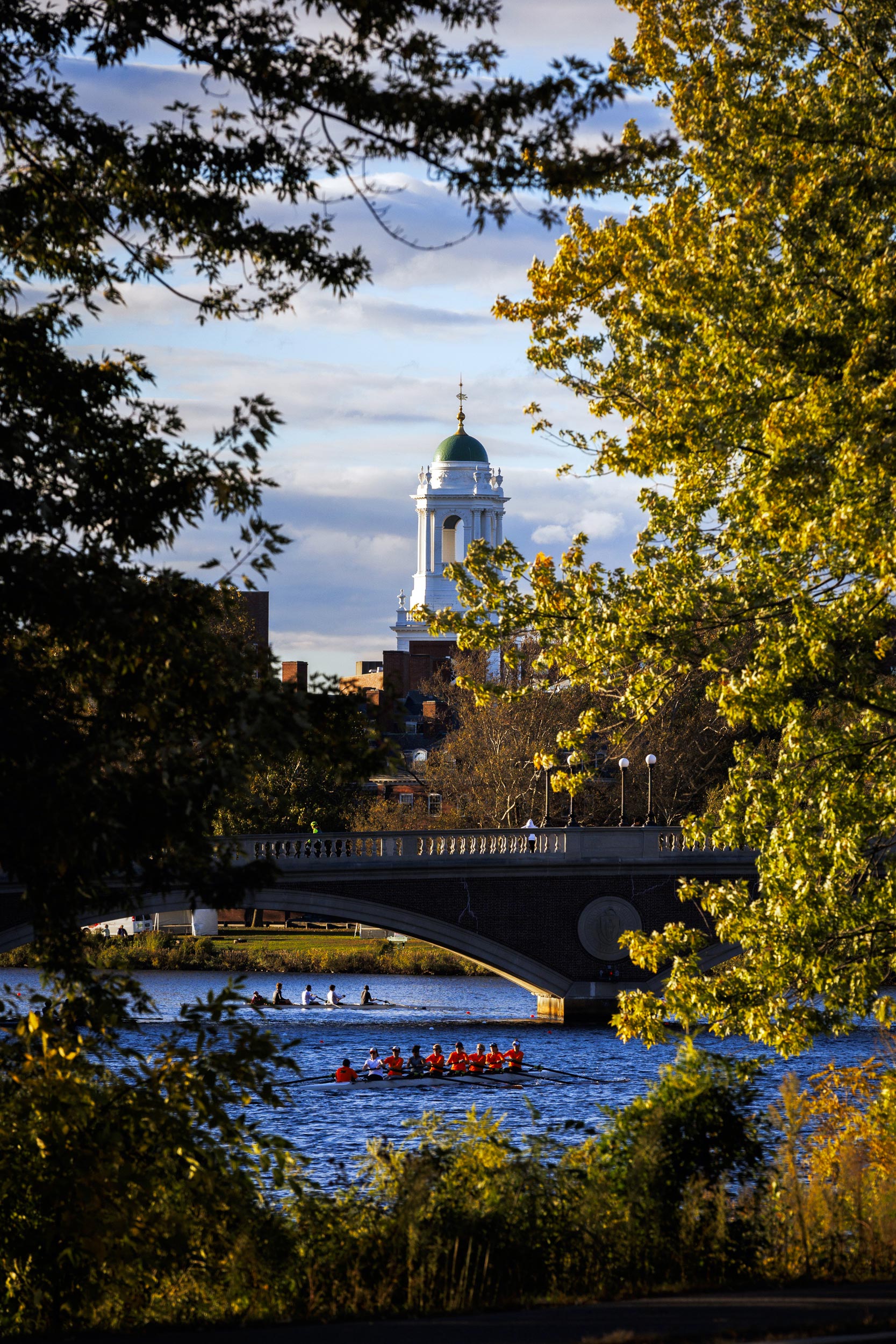 Rowing on the Charles River — Cambridge, MA