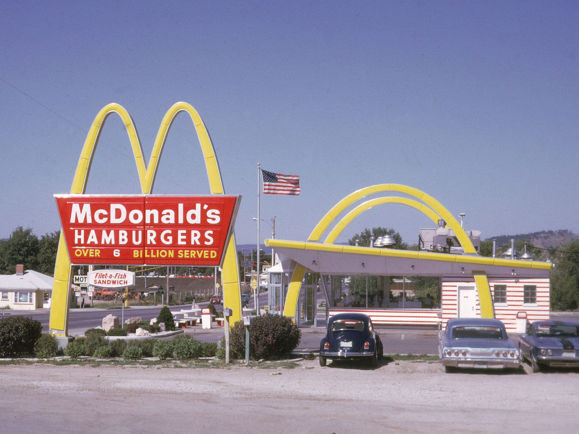 A gallery image from History: 1970s Fast Food Restaurant McDonald'S