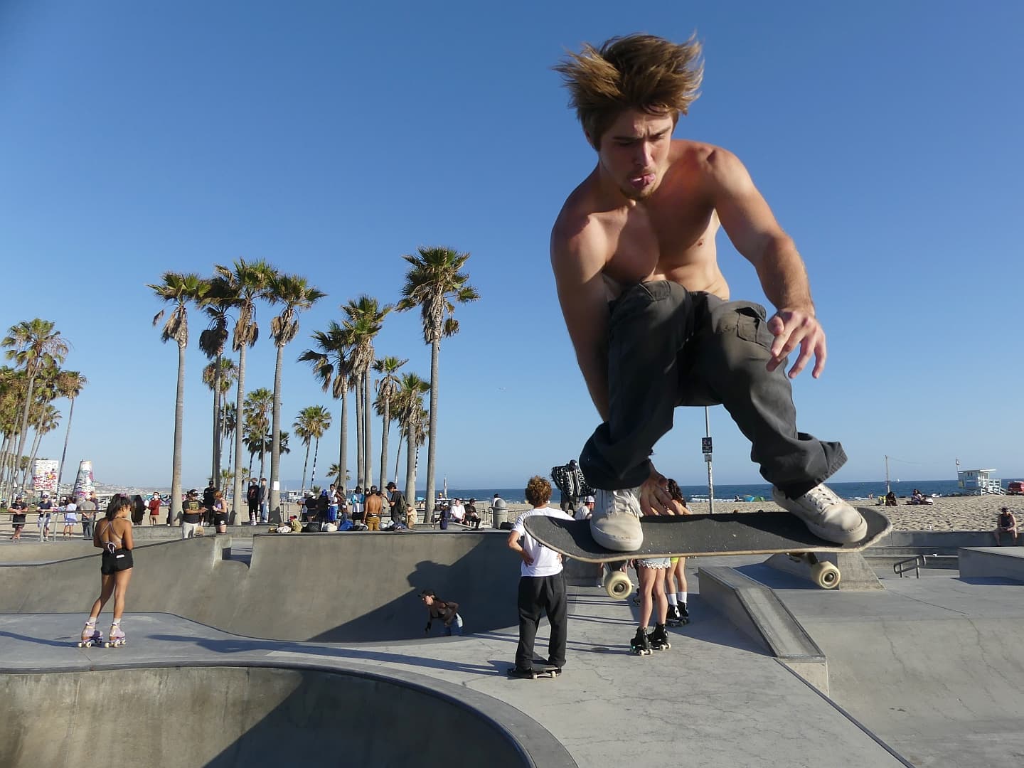 A gallery image from Sports: A Skateboarder At Venice Beach (2022)