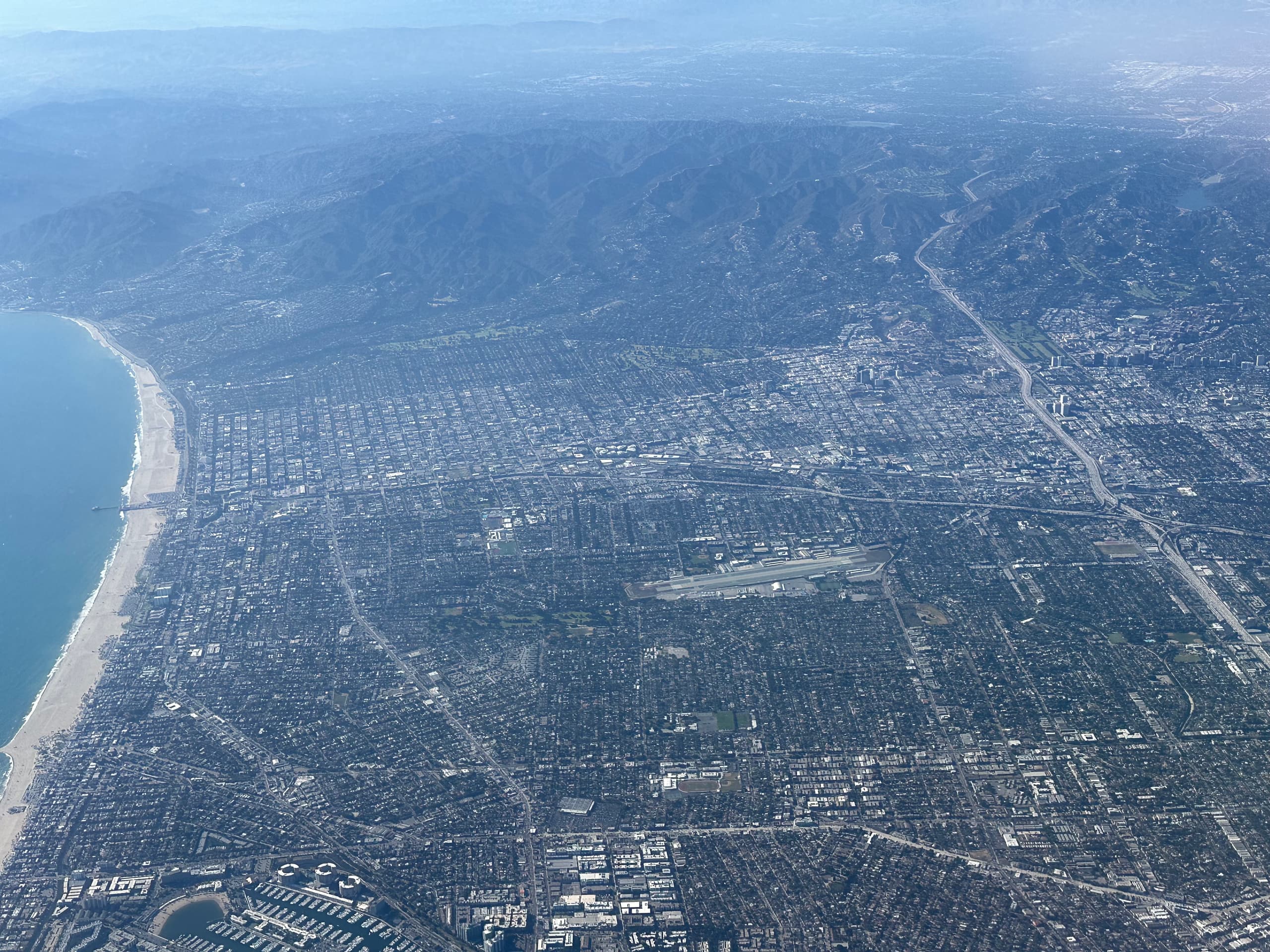 A gallery image from Aerials: Aerial View Of Santa Monica, California