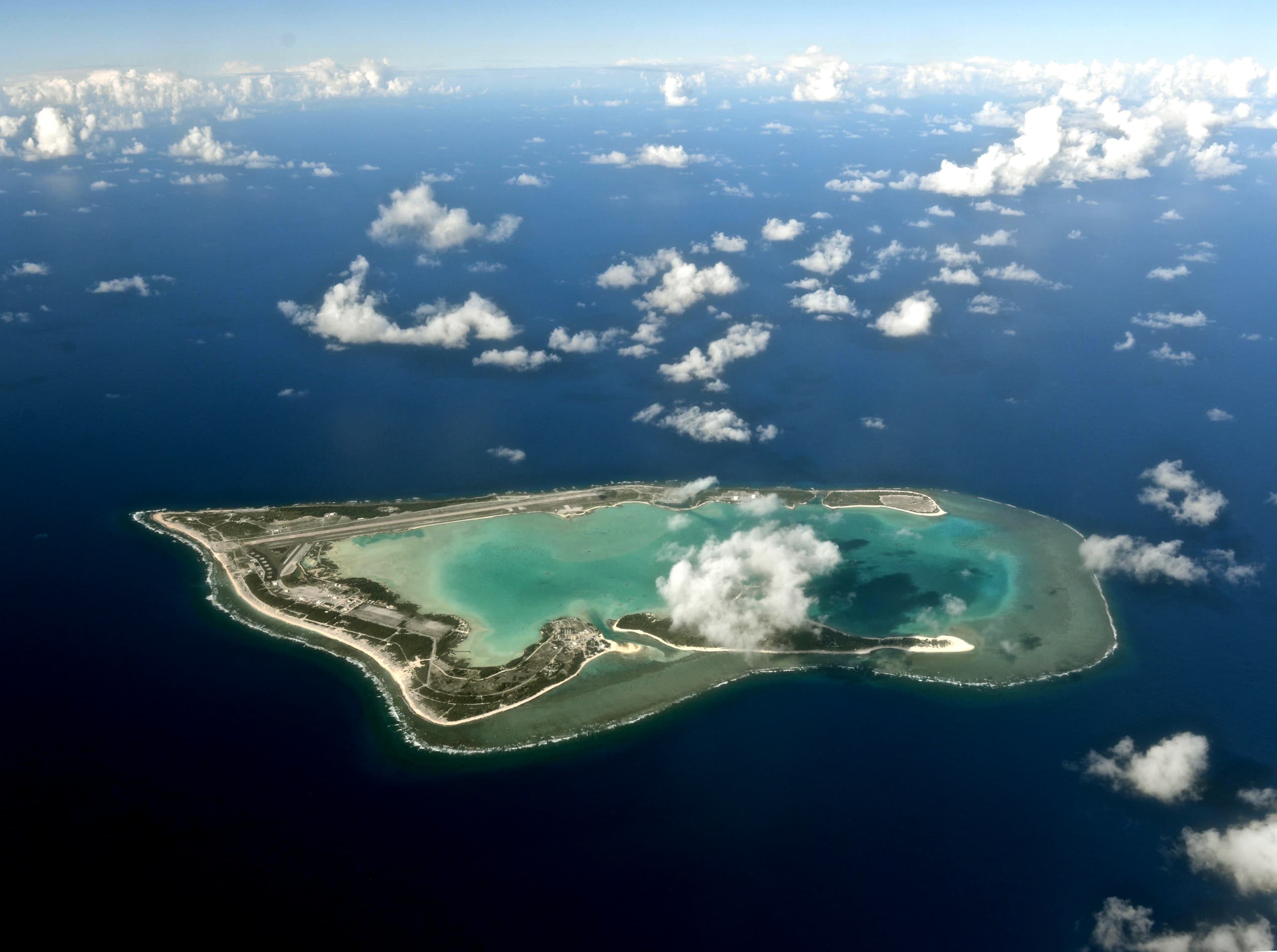 A gallery image from Science: Aerial View Of Wake Island In July 2014