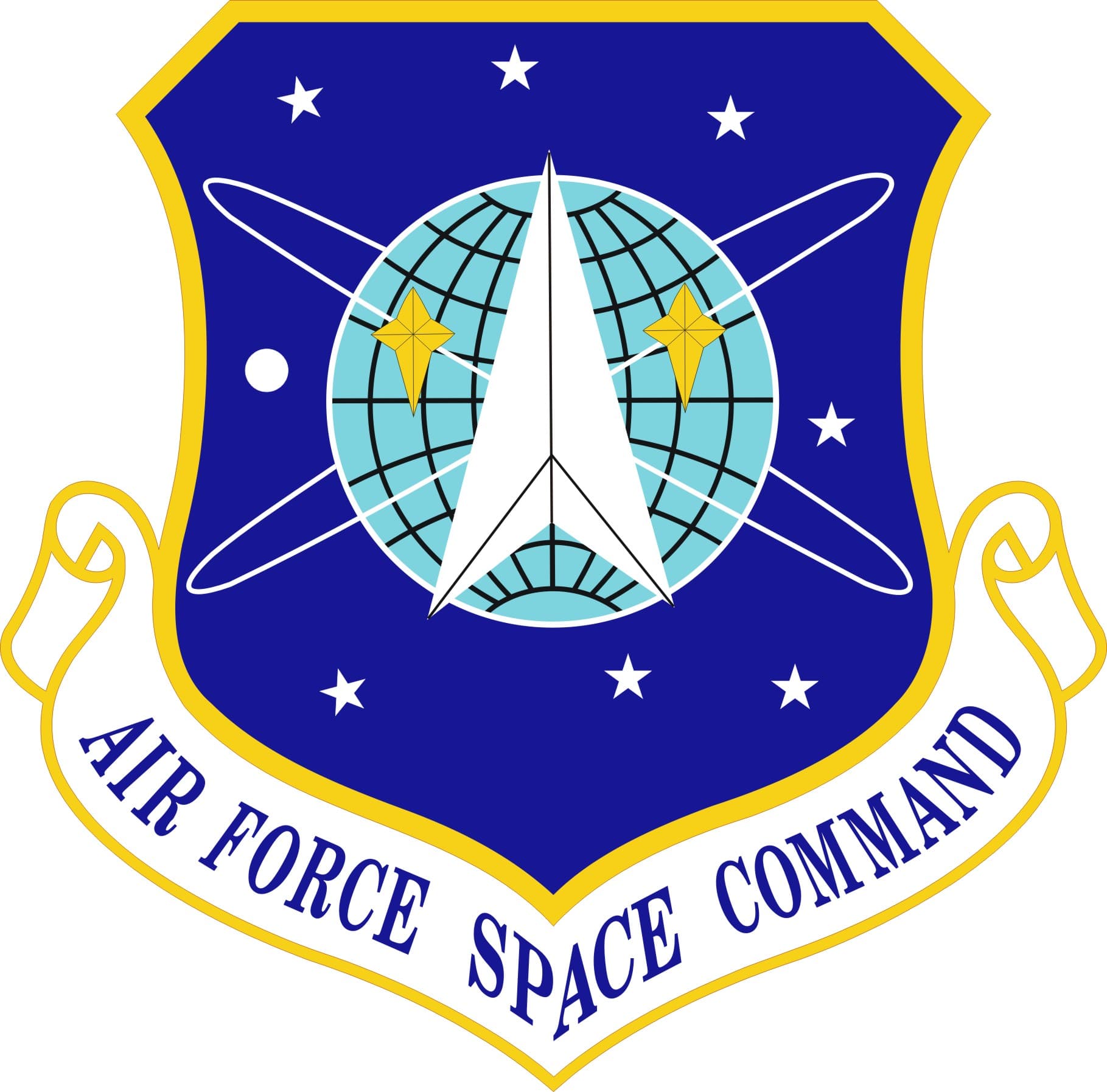 A gallery image from Military: Air Force Space Command Logo