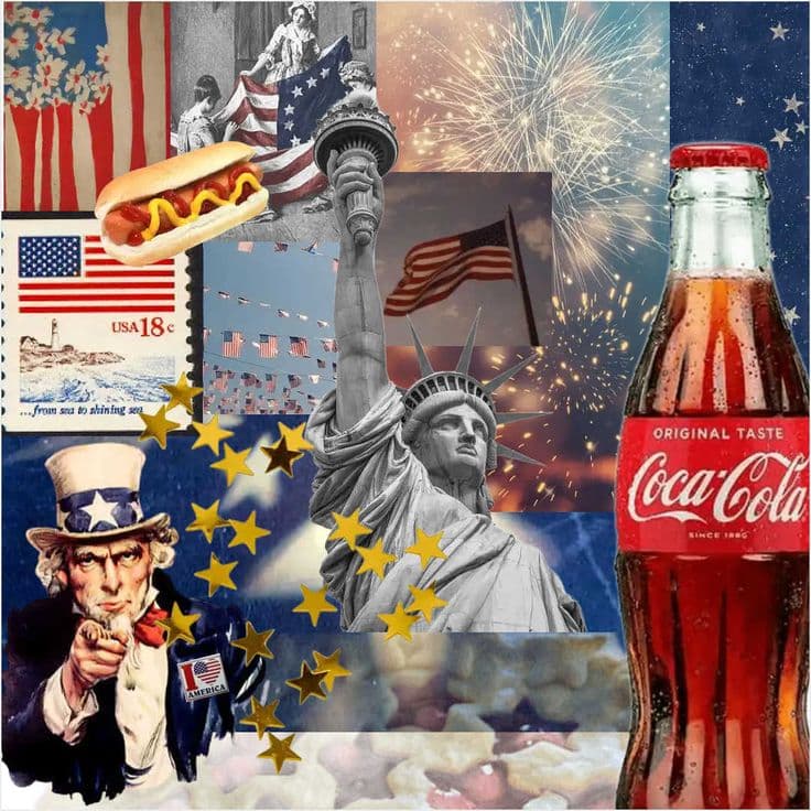 A gallery image from Collages: America Collage Happy 4th🇺🇸