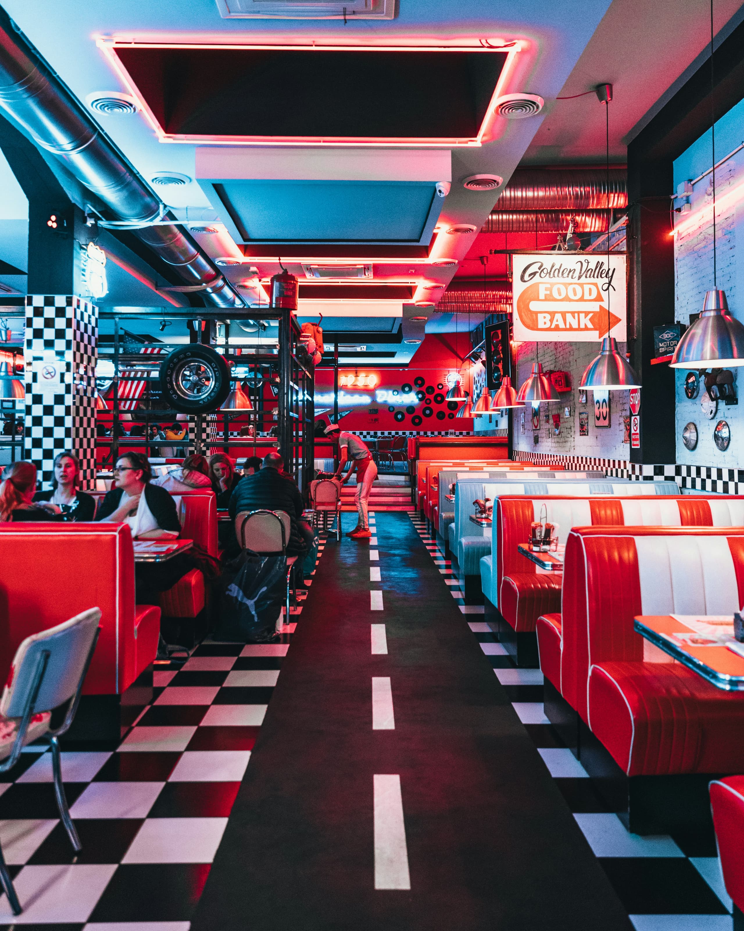 A gallery image from Iconic Symbols: American Diner Inside