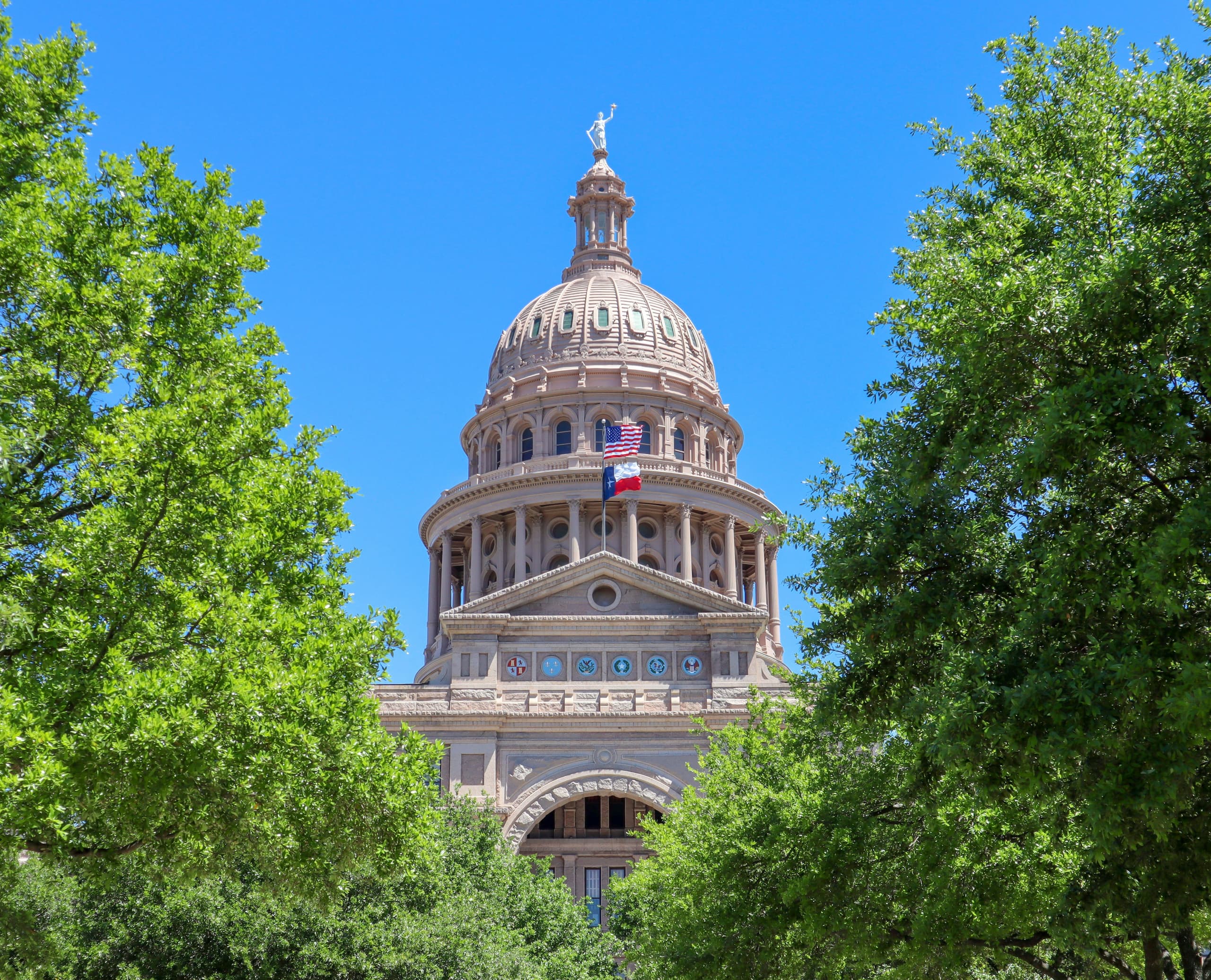 A gallery image from Cities: Austin Texas Capitol Between Trees