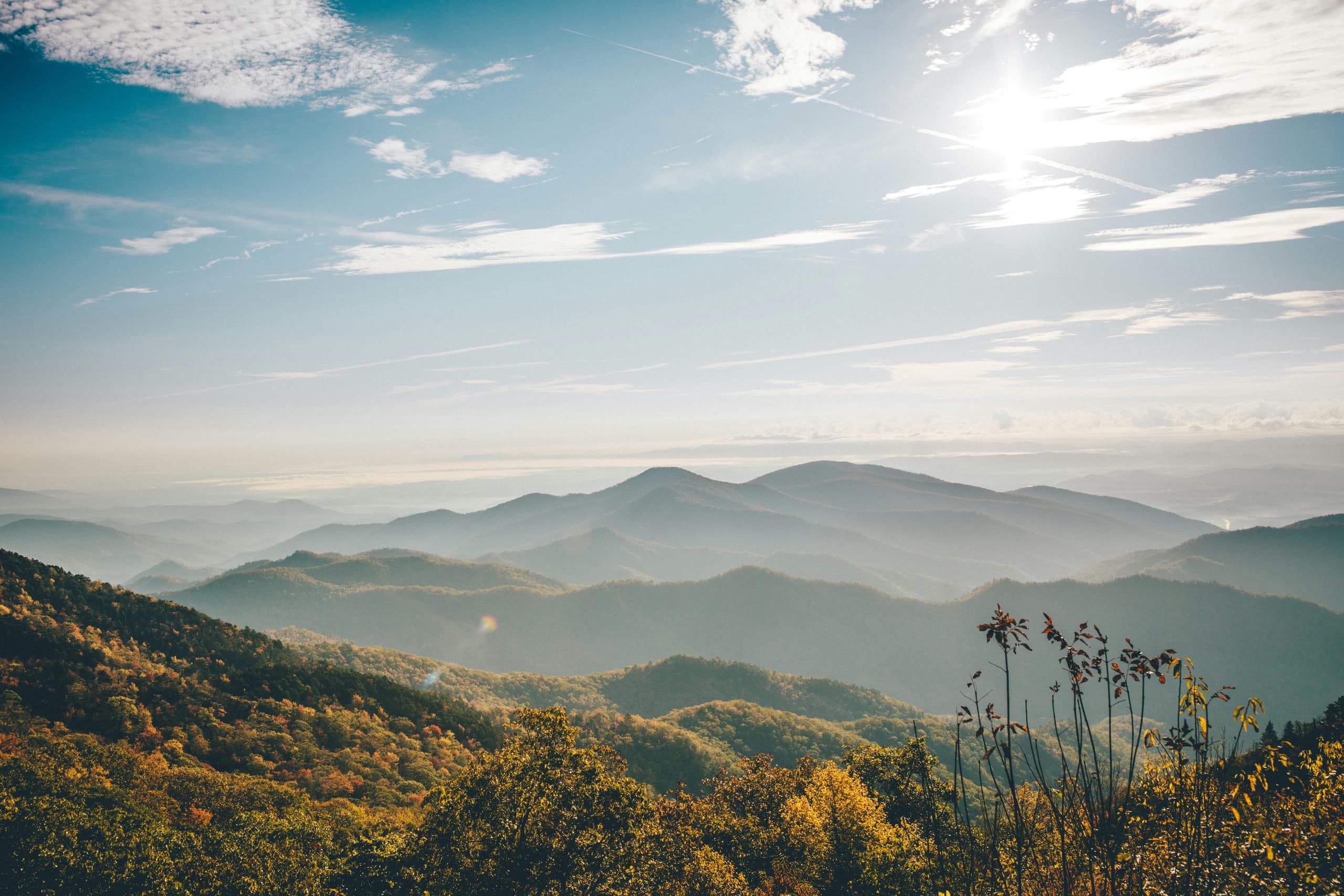 A gallery image from Landscapes: Blue Ridge Mountains, Western North Carolina