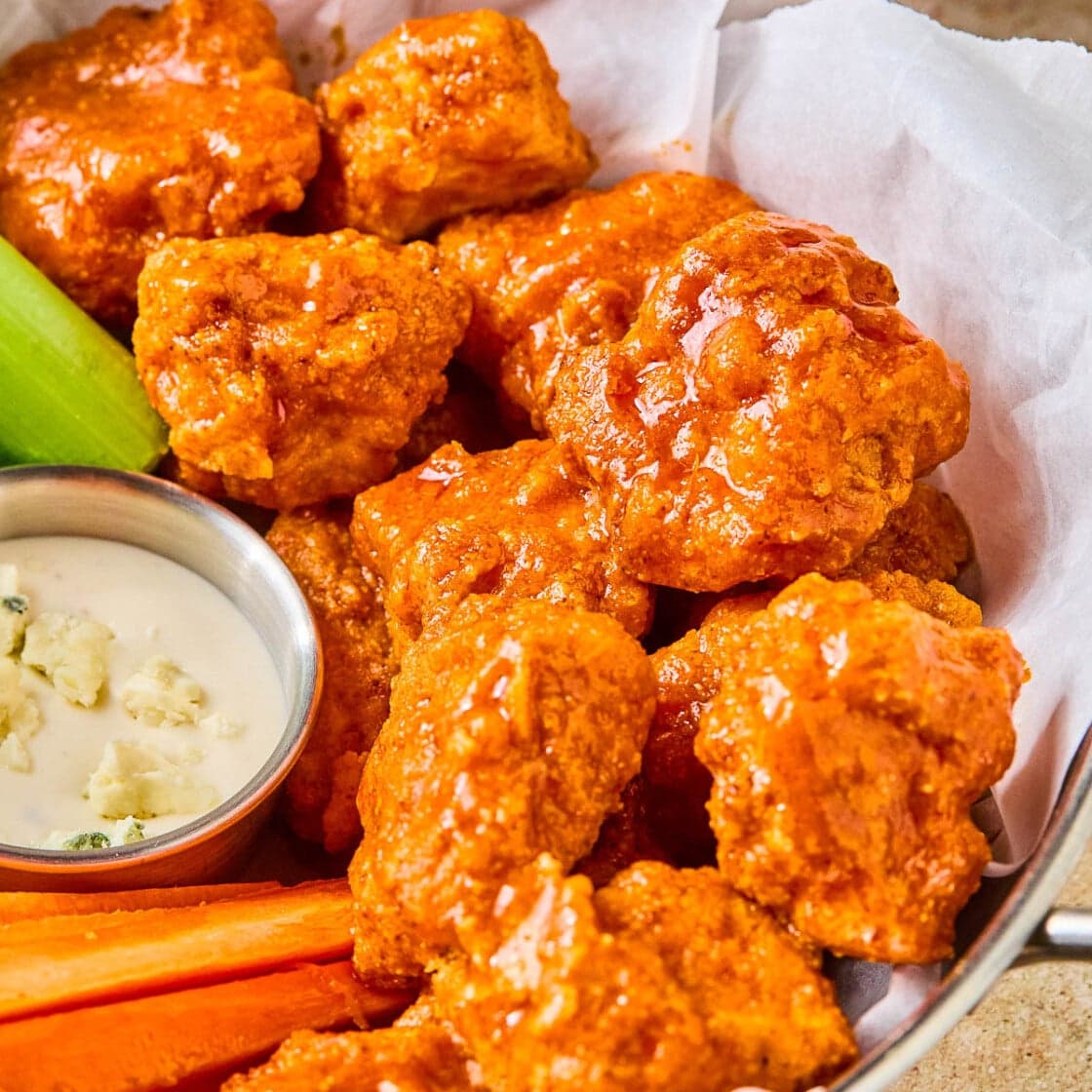 A gallery image from Food: Boneless Buffalo Wings