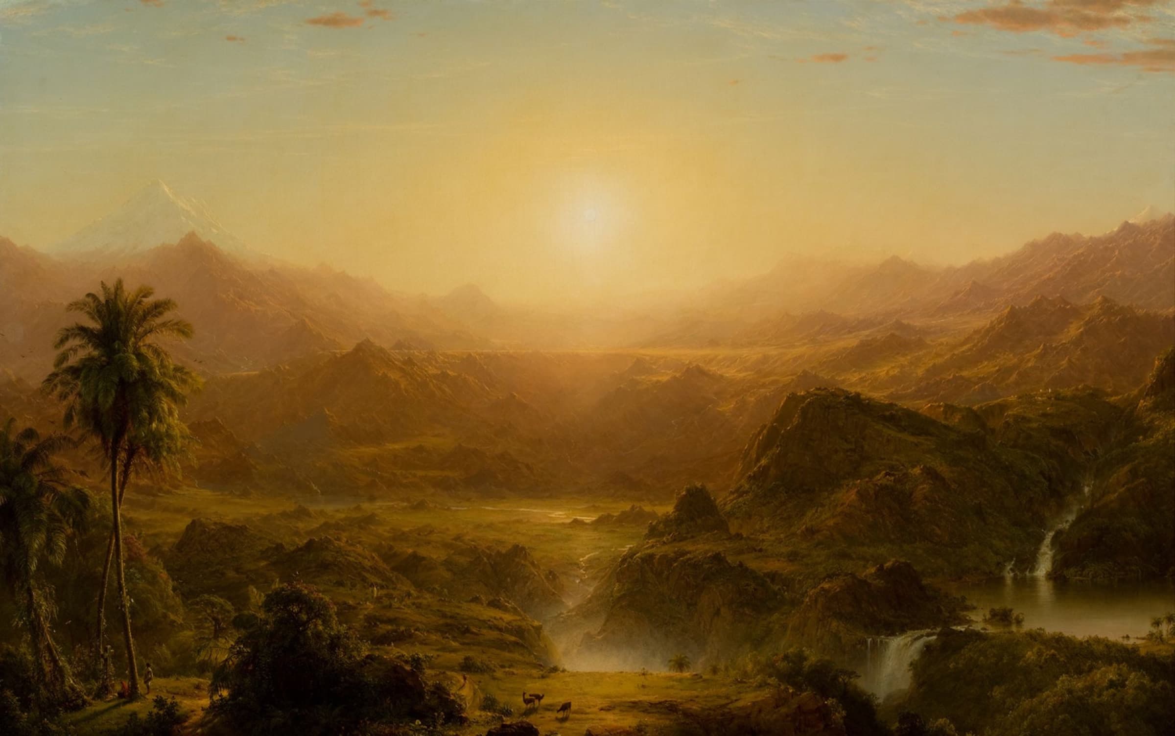 A gallery image from Fine Art: Church Andes Of Ecuador 1855