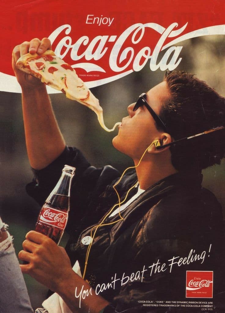 A gallery image from Brand Ads: Coca Cola (1989) You Can'T Beat The Feeling