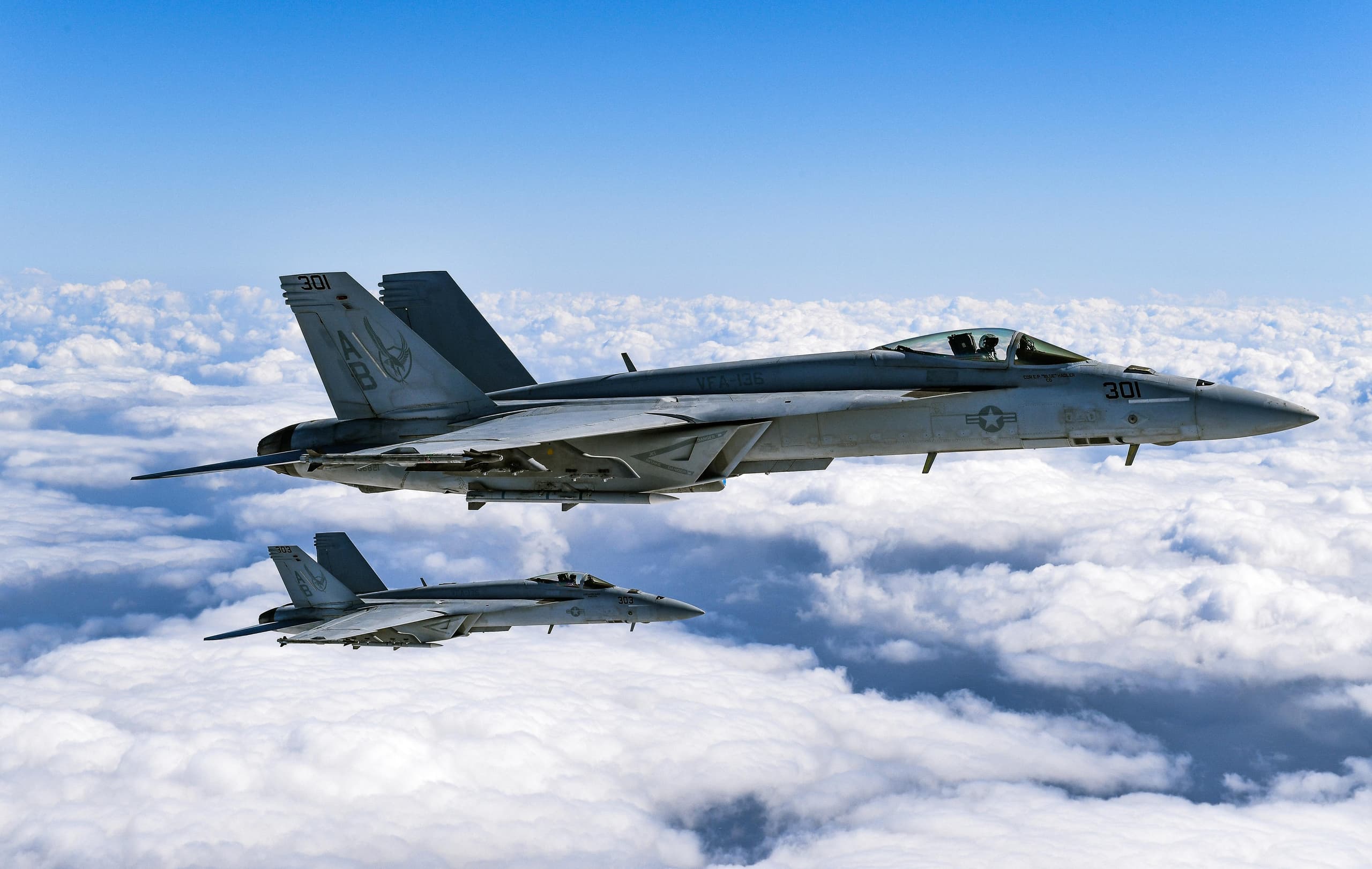 A gallery image from Military: FA 18 Super Hornet