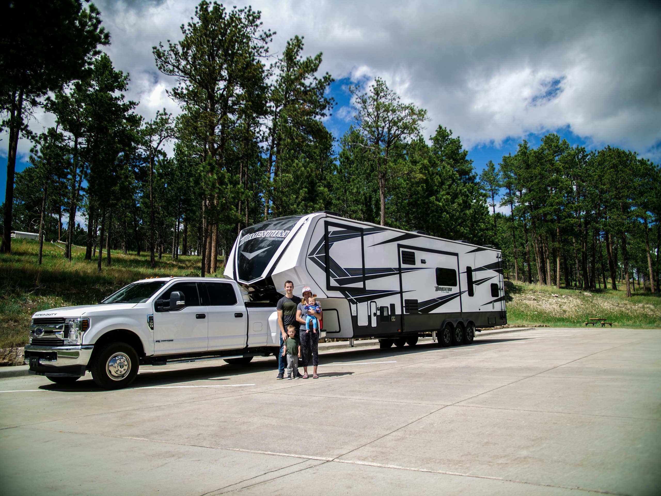 A gallery image from American Life: Family Of 4 Full Time Rving With Ford F 350