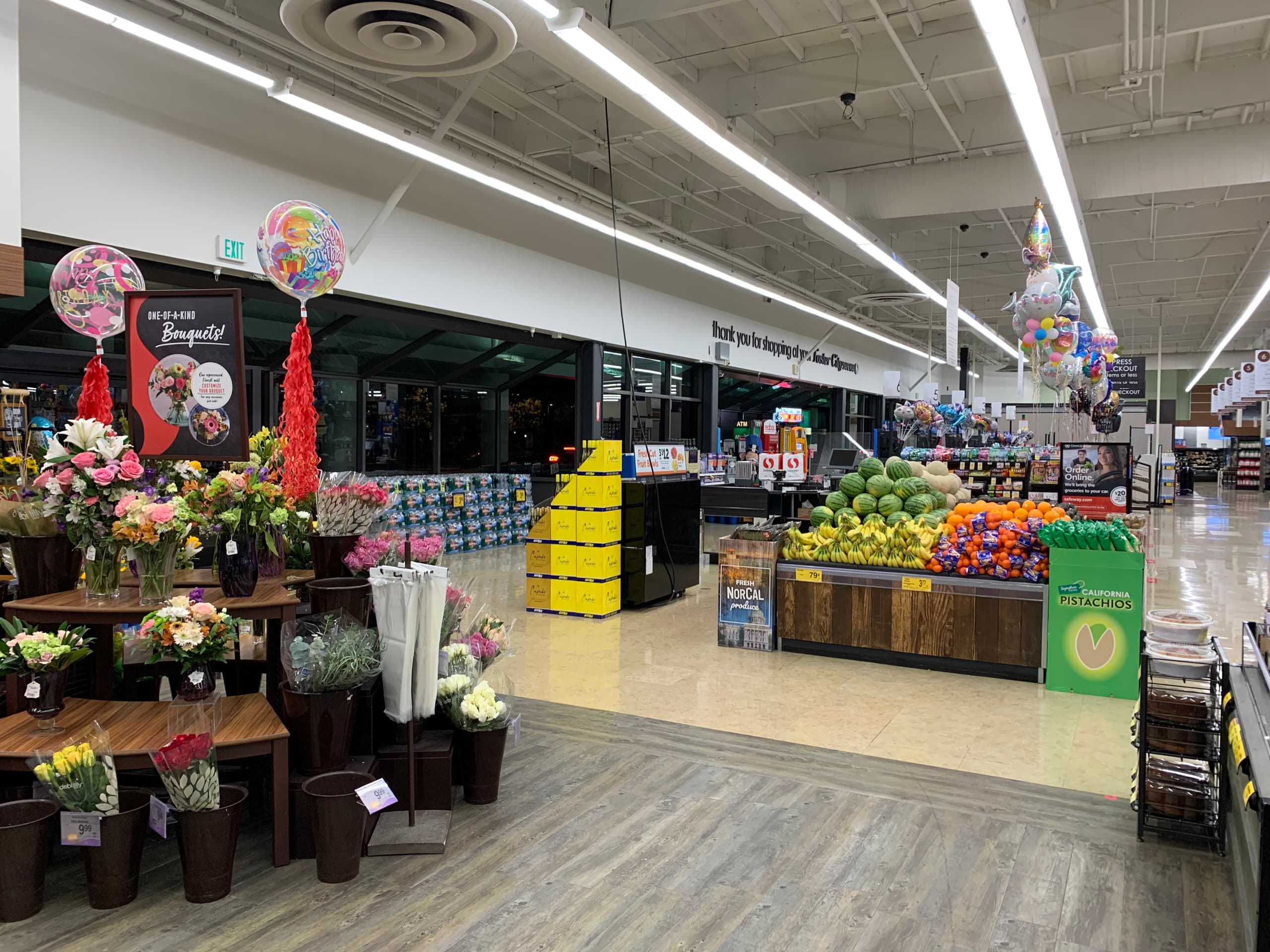A gallery image from American Life: Front Area Safeway Store, Foster City CA