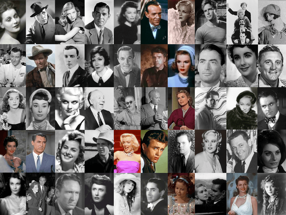 A gallery image from Cinema: Golden Age Of Hollywood Different People