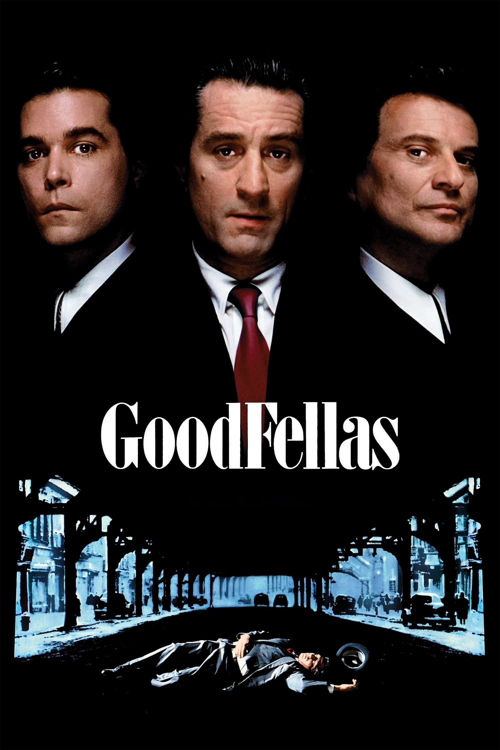 A gallery image from Cinema: Goodfellas 1990 Classic Scorsese High Contrast Font Poster