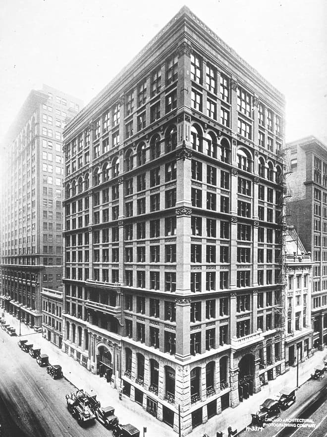 A gallery image from US Buildings: Home Insurance Building