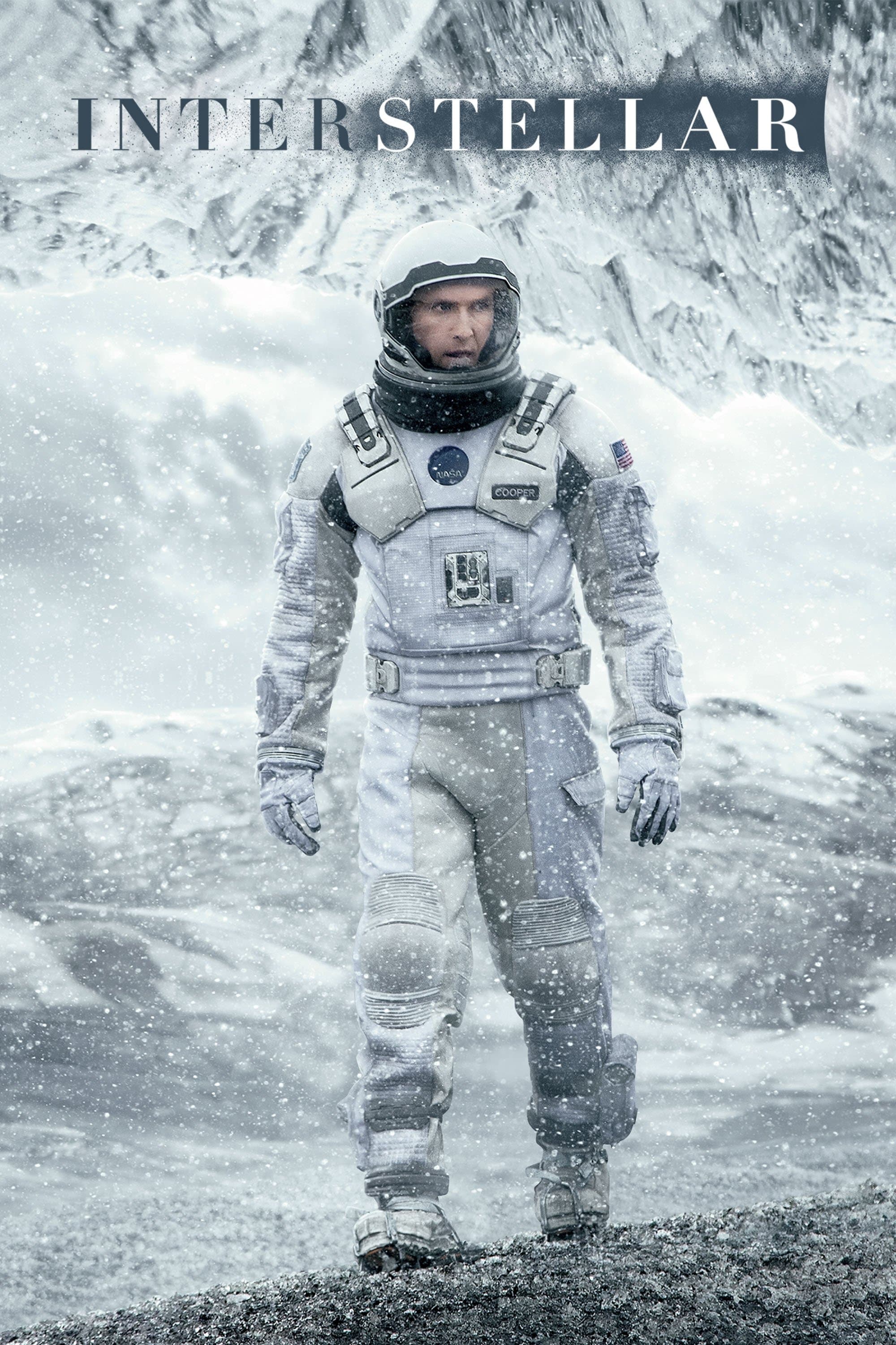 A gallery image from Cinema: Interstellar 2014 Cinematic IMAX Ice Planet Poster