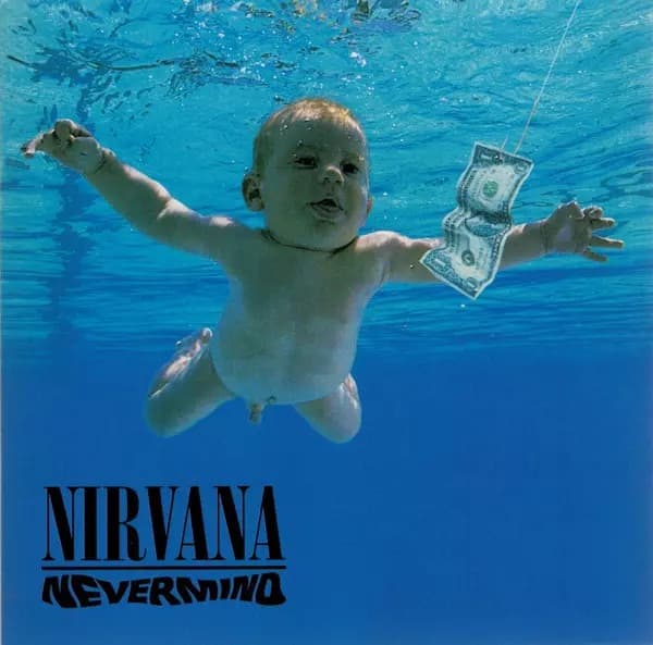 A gallery image from Music: Nirvana Nevermind 1991 Standard Vinyl Cover