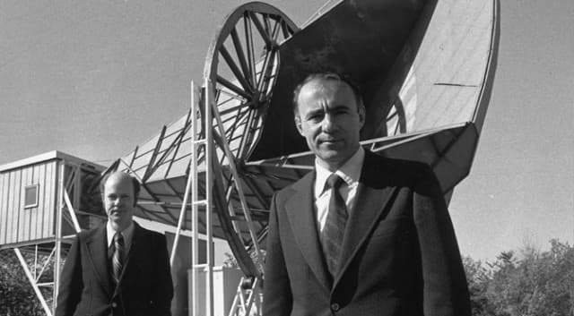 The antenna that heard the Big Bang's echo.