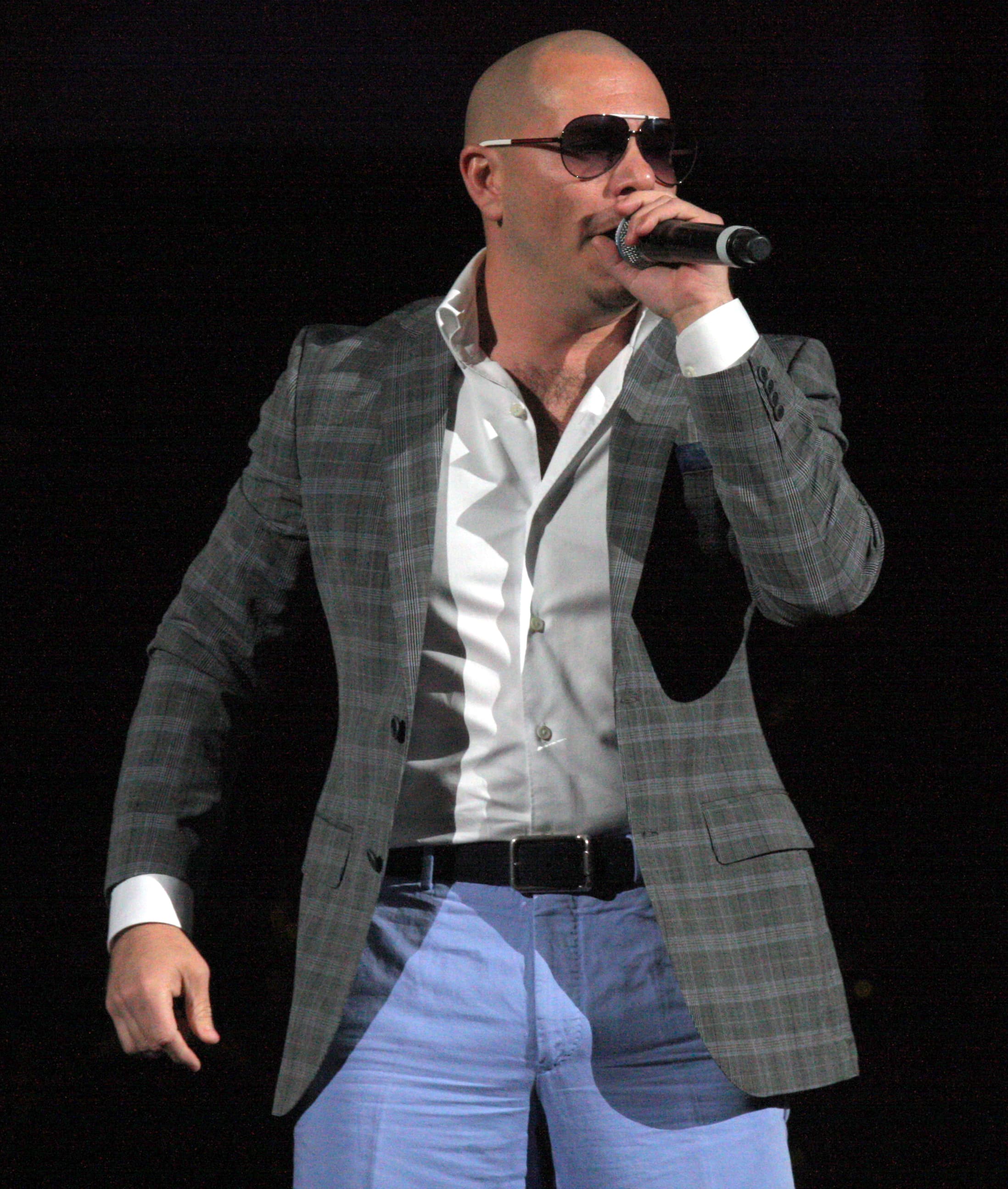 A gallery image from Music: Pitbull Performing In 2011