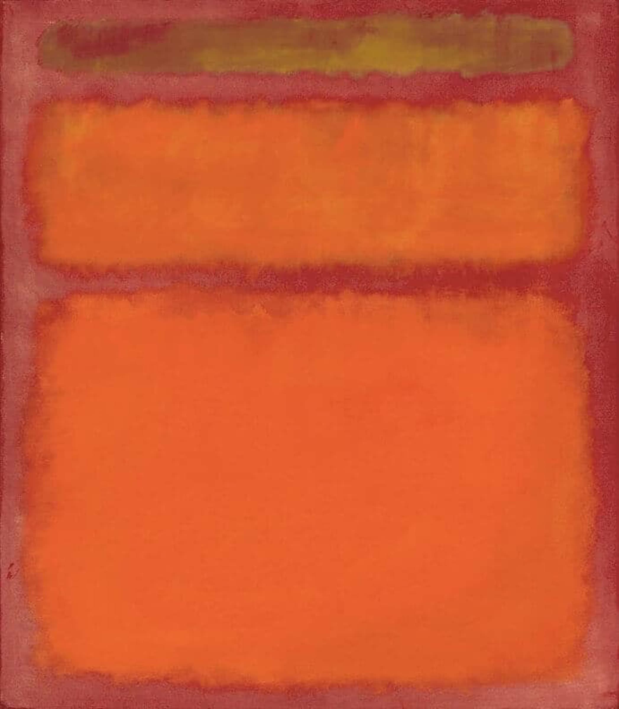 A gallery image from Fine Art: Rothko Orange Red Yellow 1961