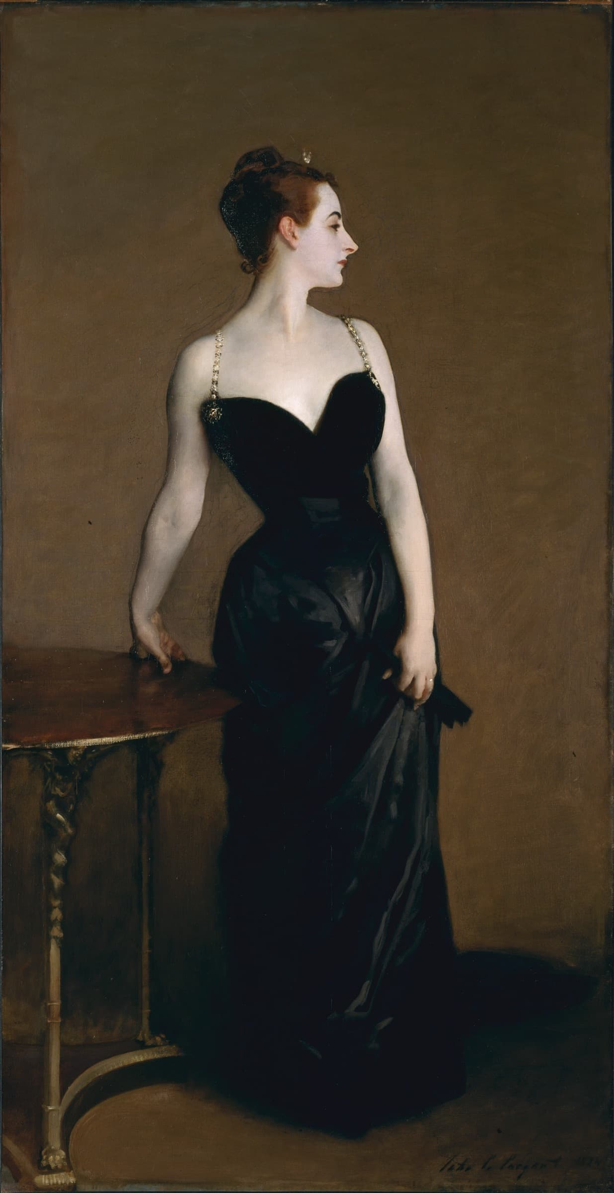 A gallery image from Fine Art: Sargent Madame X 1884