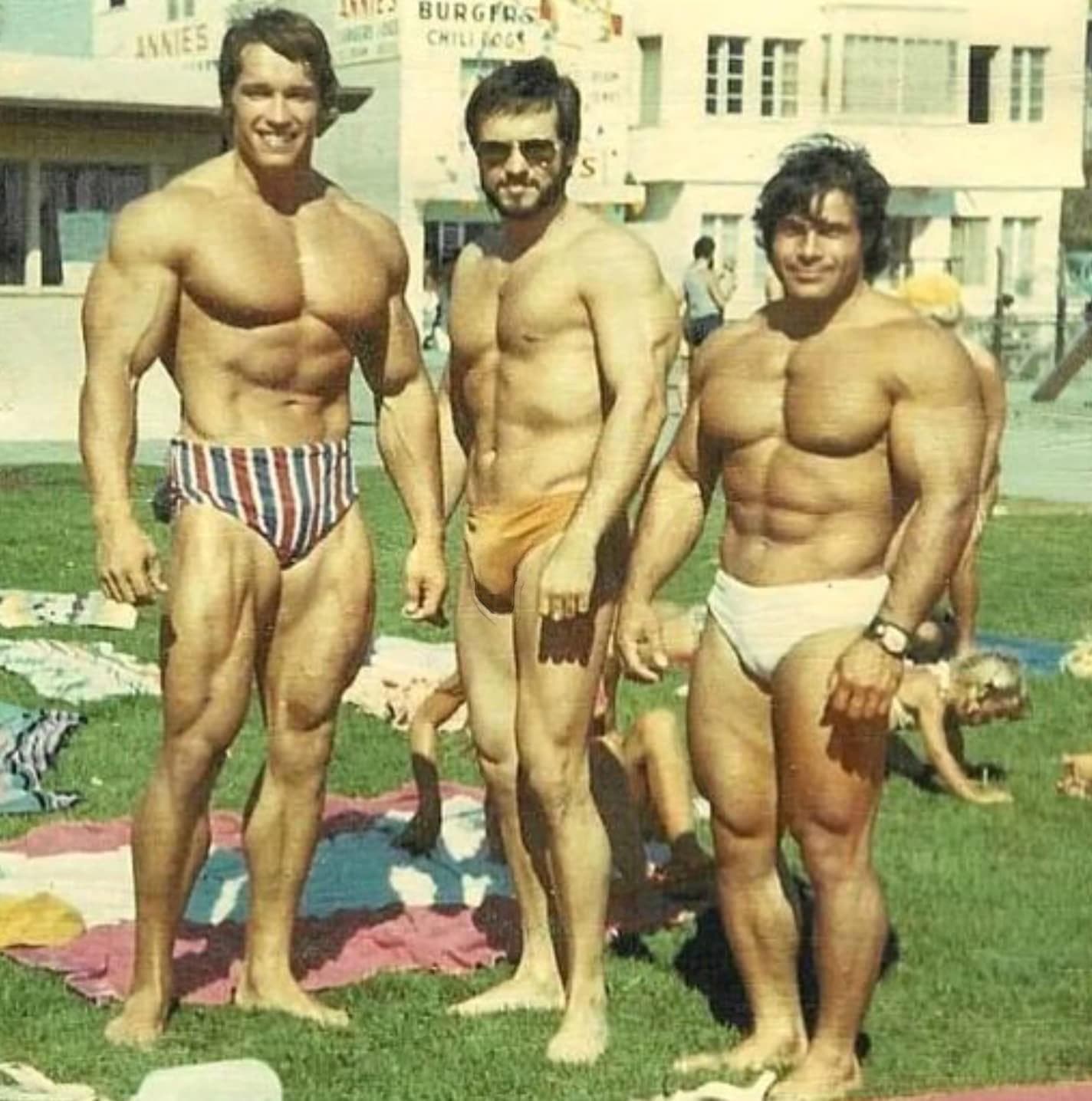 The bodybuilding champion who became a movie star.