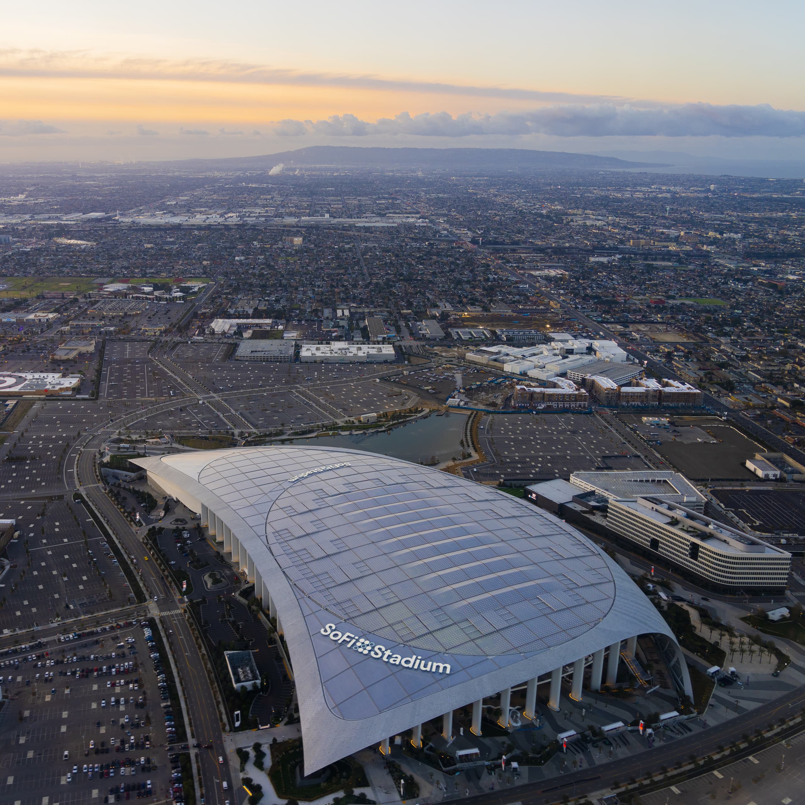 A gallery image from Aerials: SoFi Stadium Aerial