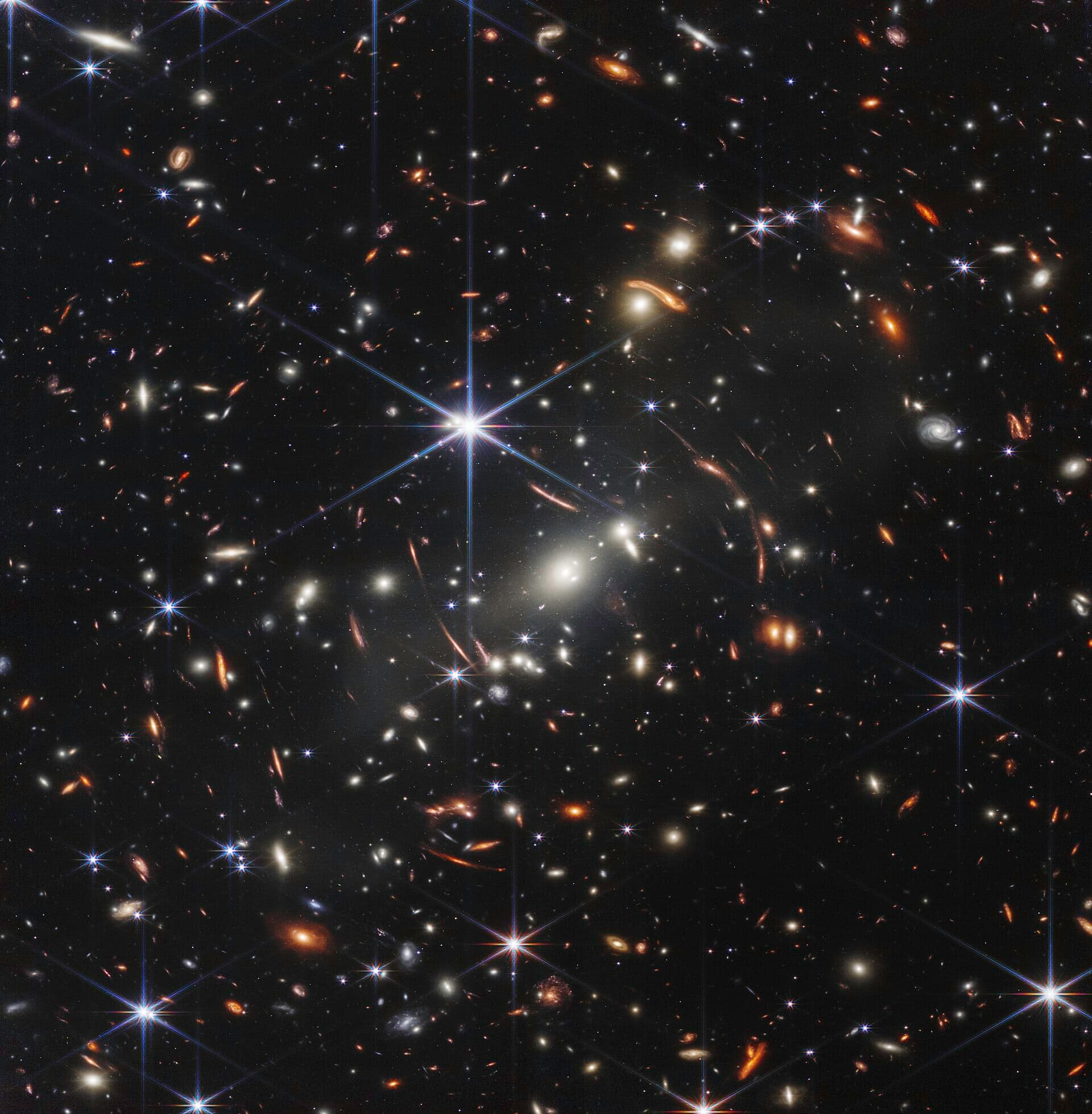 The James Webb Space Telescope's first deep field, thousands of galaxies in infrared