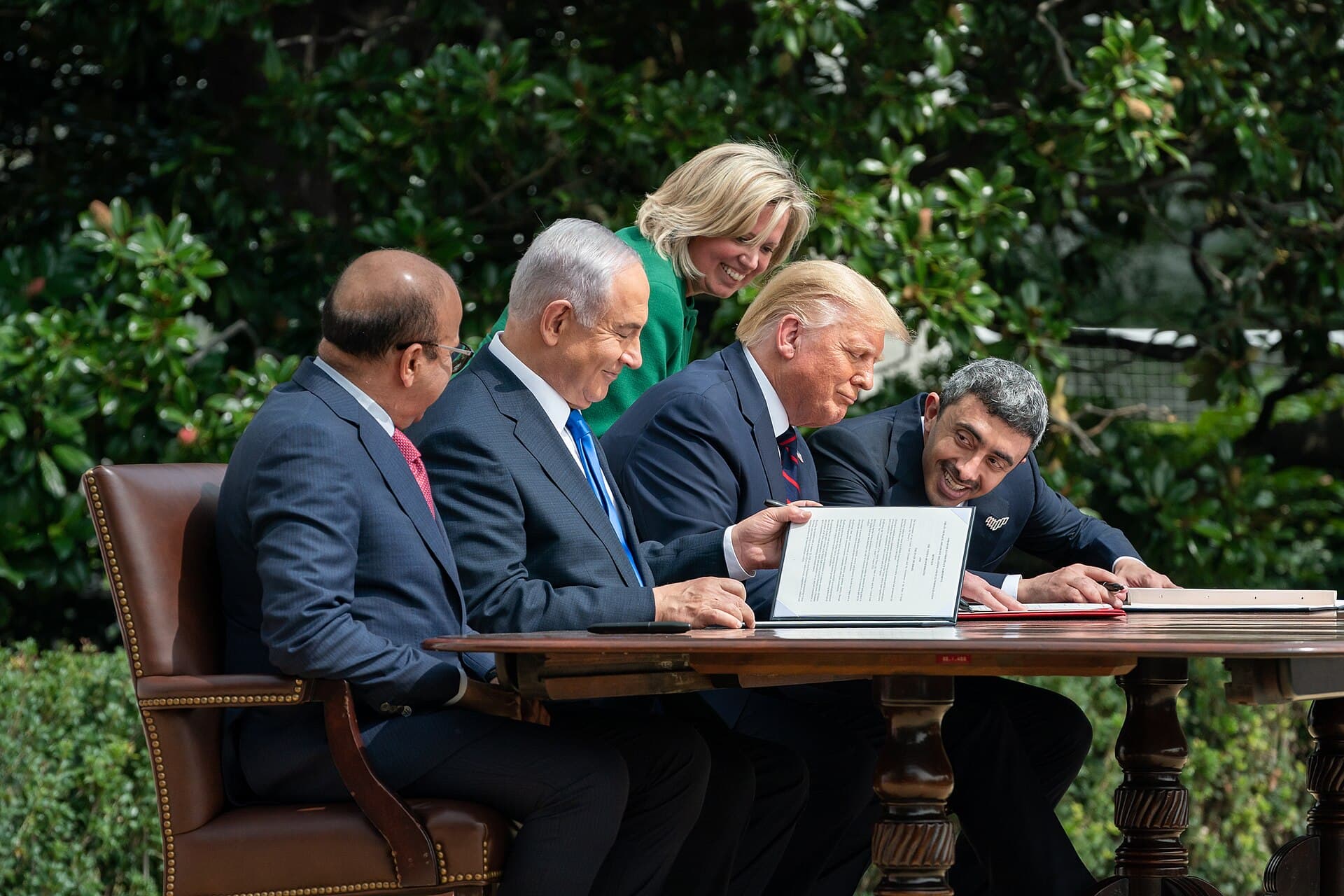 A gallery image from History: The Signing Of The Abraham Accords