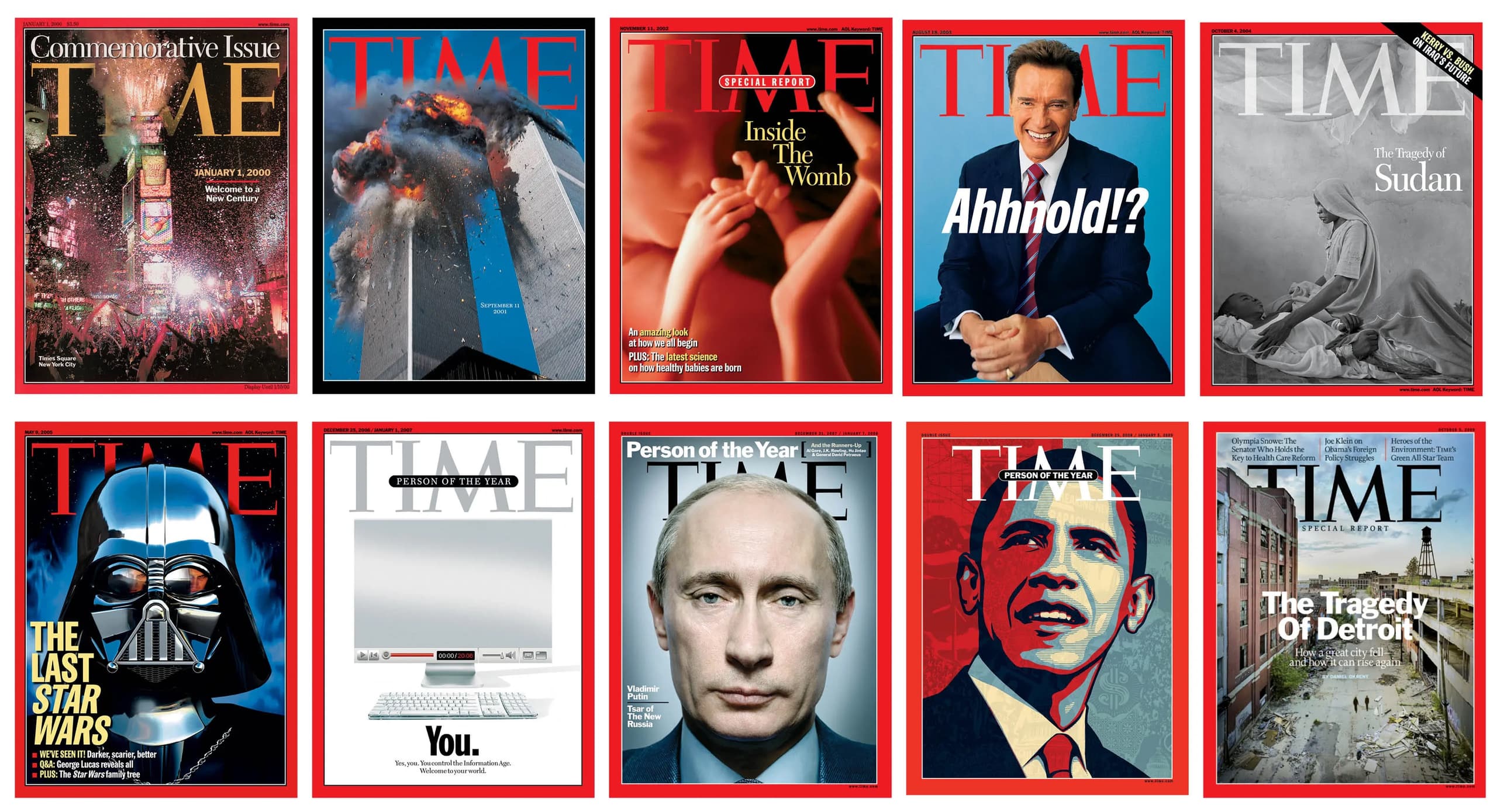 A gallery image from Magazines: Time Magazine Covers 00'S
