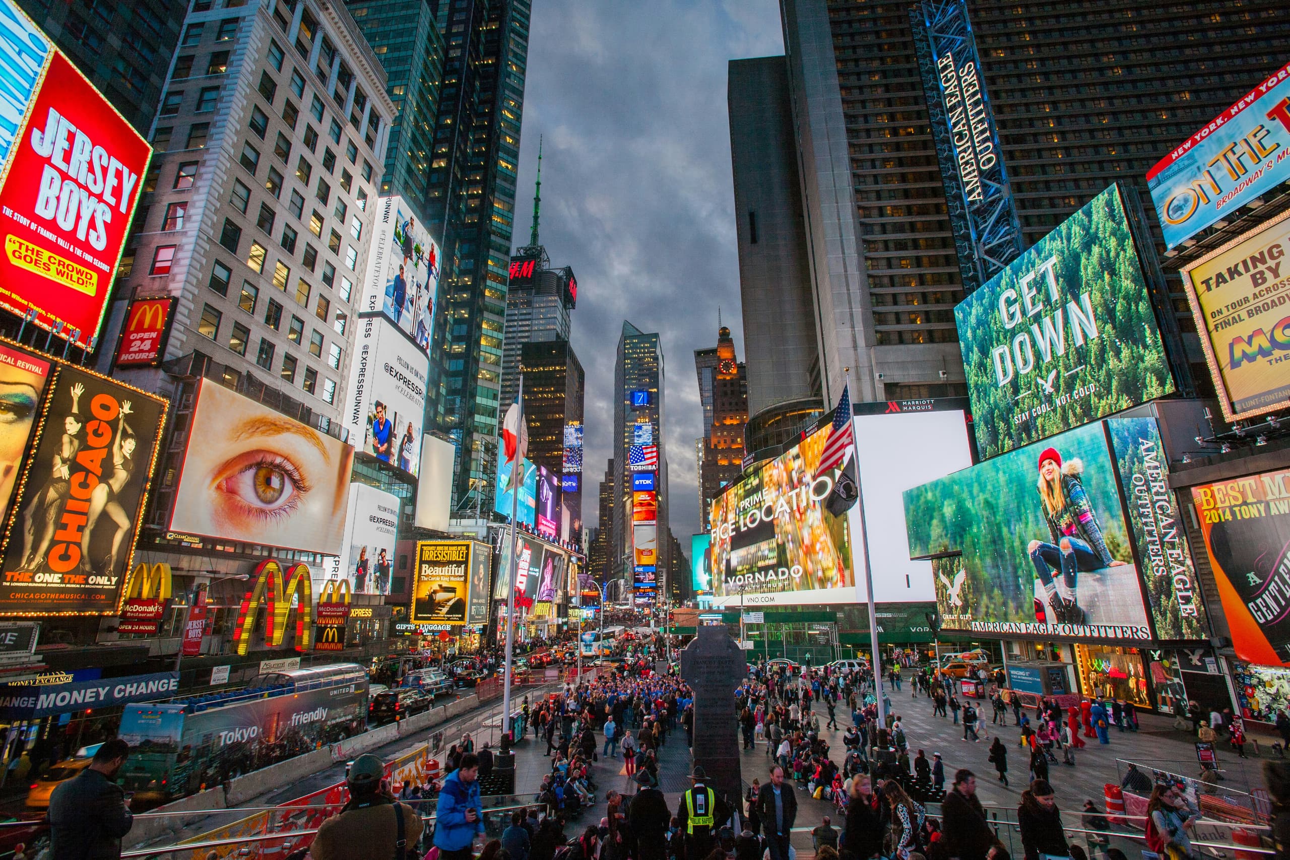 A gallery image from Iconic Symbols: Times Square