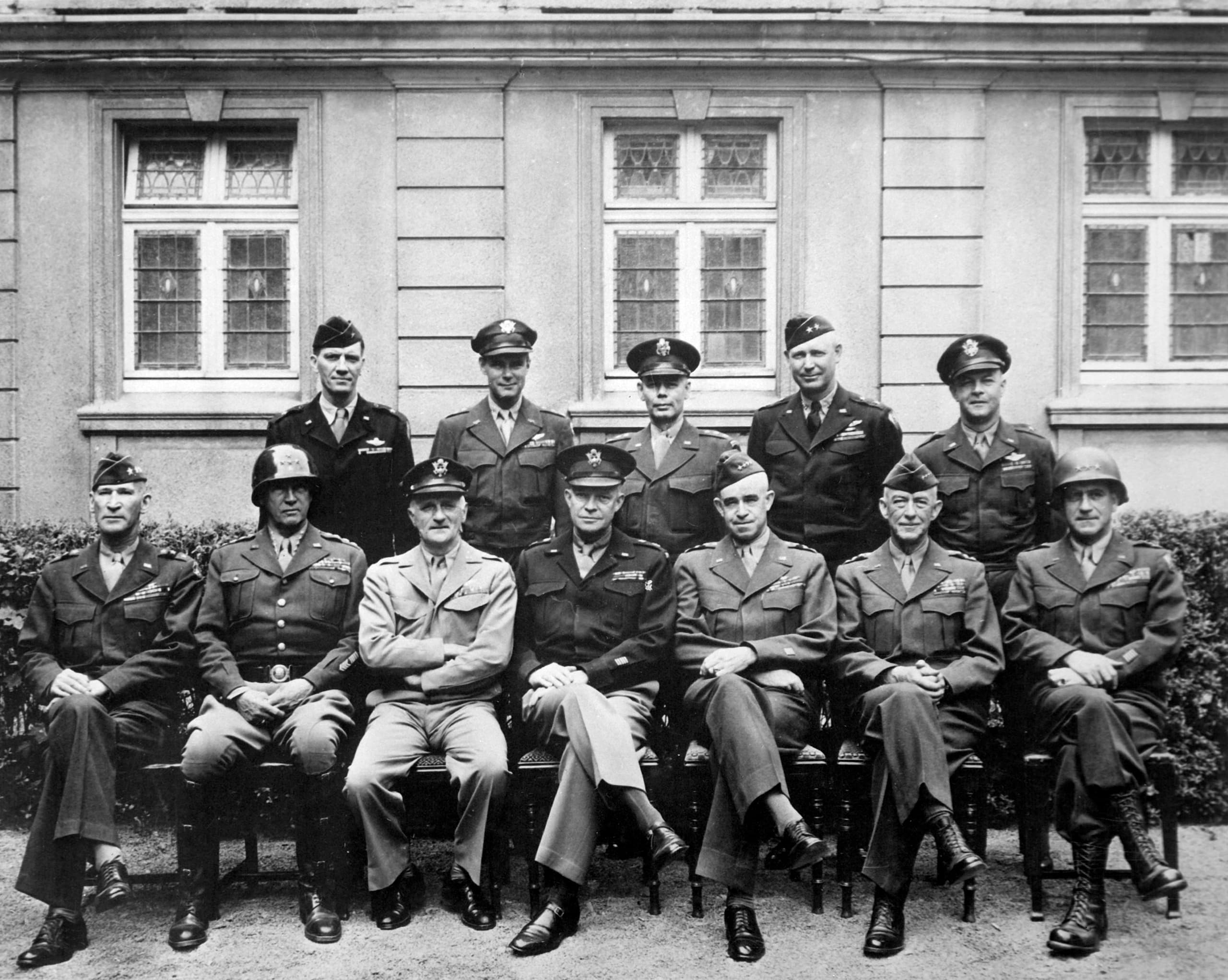 A gallery image from History: American World War II Senior Military Officials, 1945