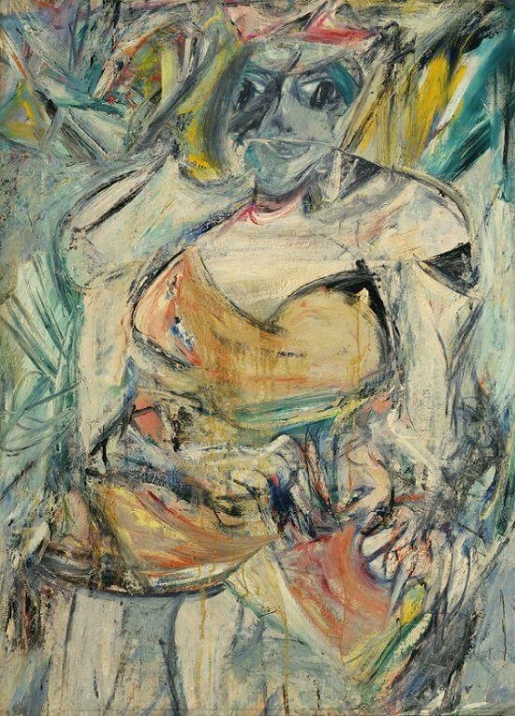 A gallery image from Fine Art: De Kooning Woman I 1952
