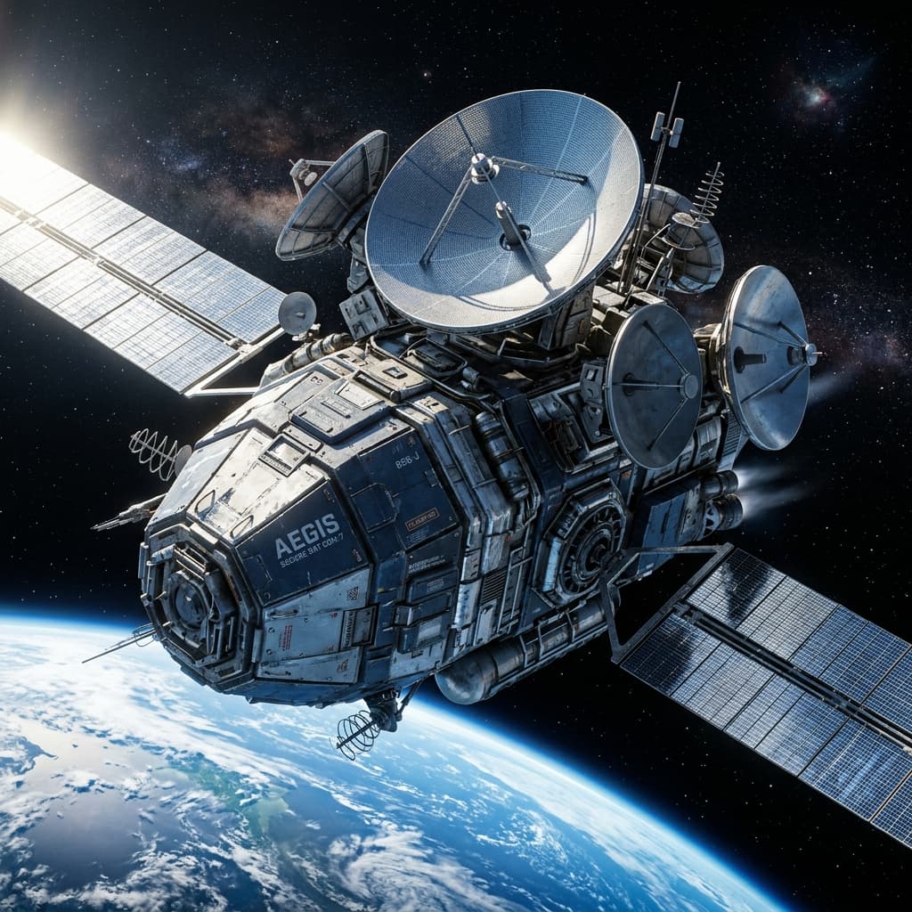 A gallery image from Military: Protected Satcom Orbit
