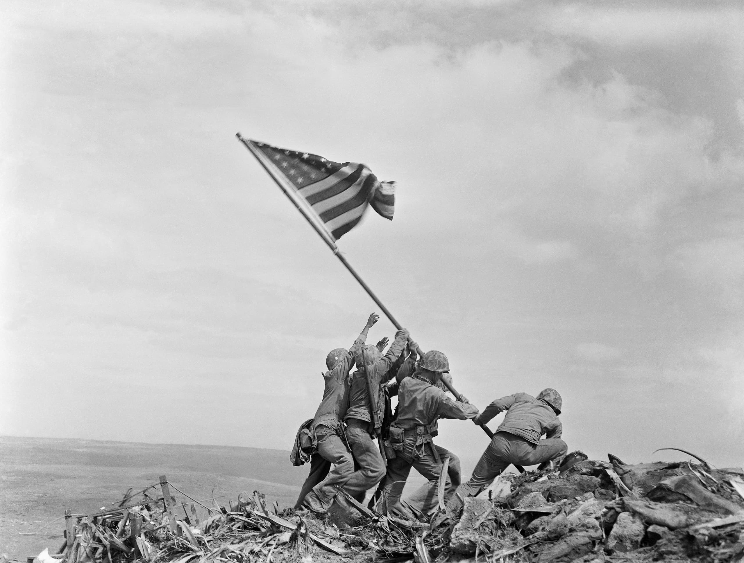 A gallery image from History: Raising The Flag On Iwo Jima