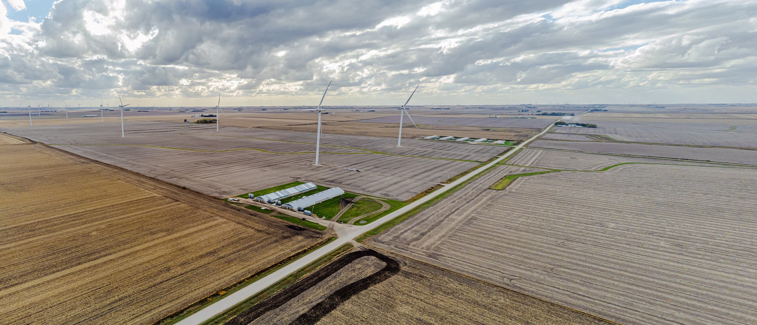A gallery image from Landscapes: Resources Hero Wind Farm