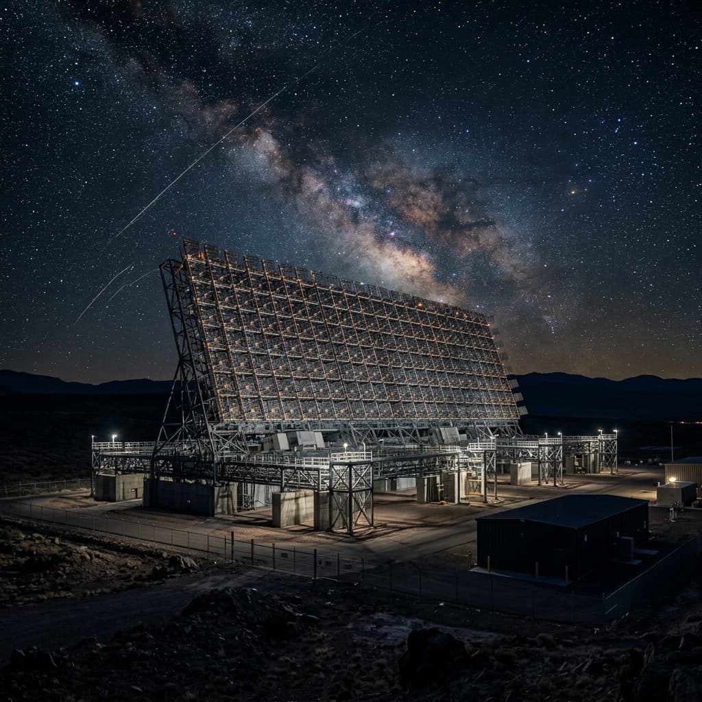 A gallery image from Military: Space Domain Radar