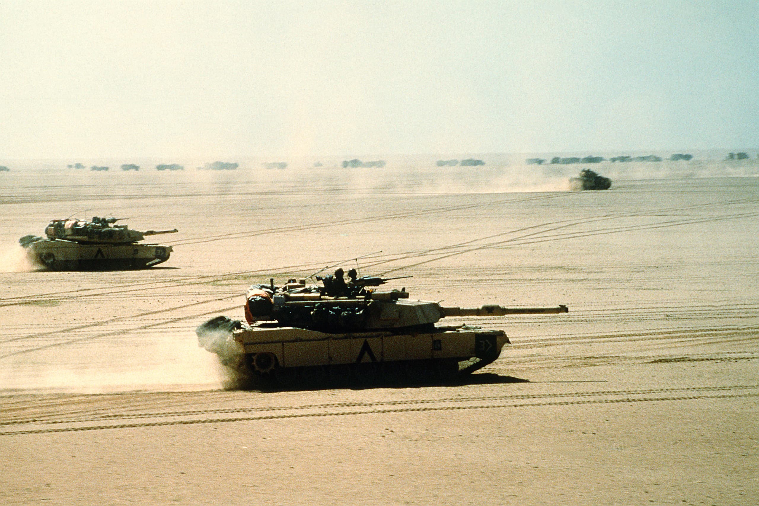 A gallery image from Military: Us Army Abrams Tank Desert