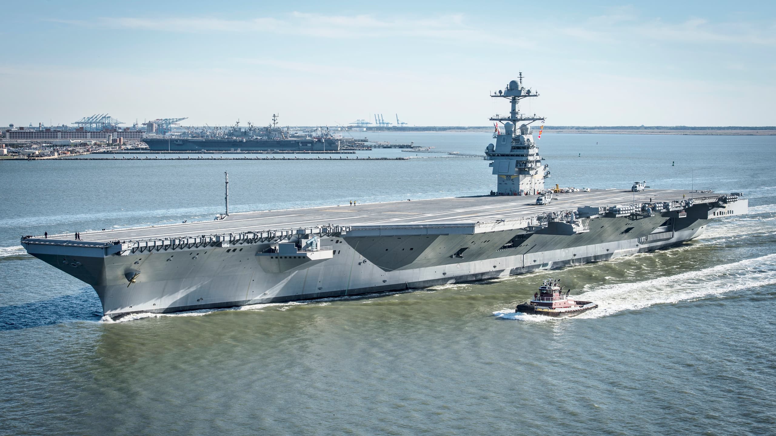 A gallery image from Military: Us Navy Gerald Ford Carrier