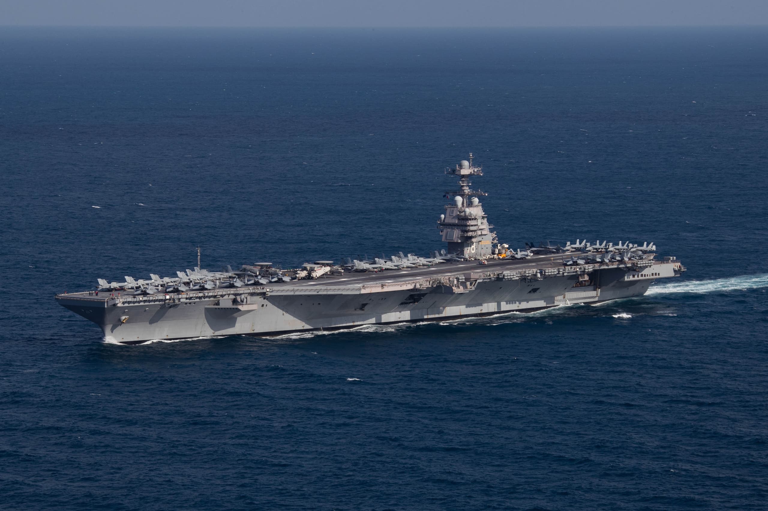A gallery image from Military: Uss Gerald R Ford Ford Class Cvn