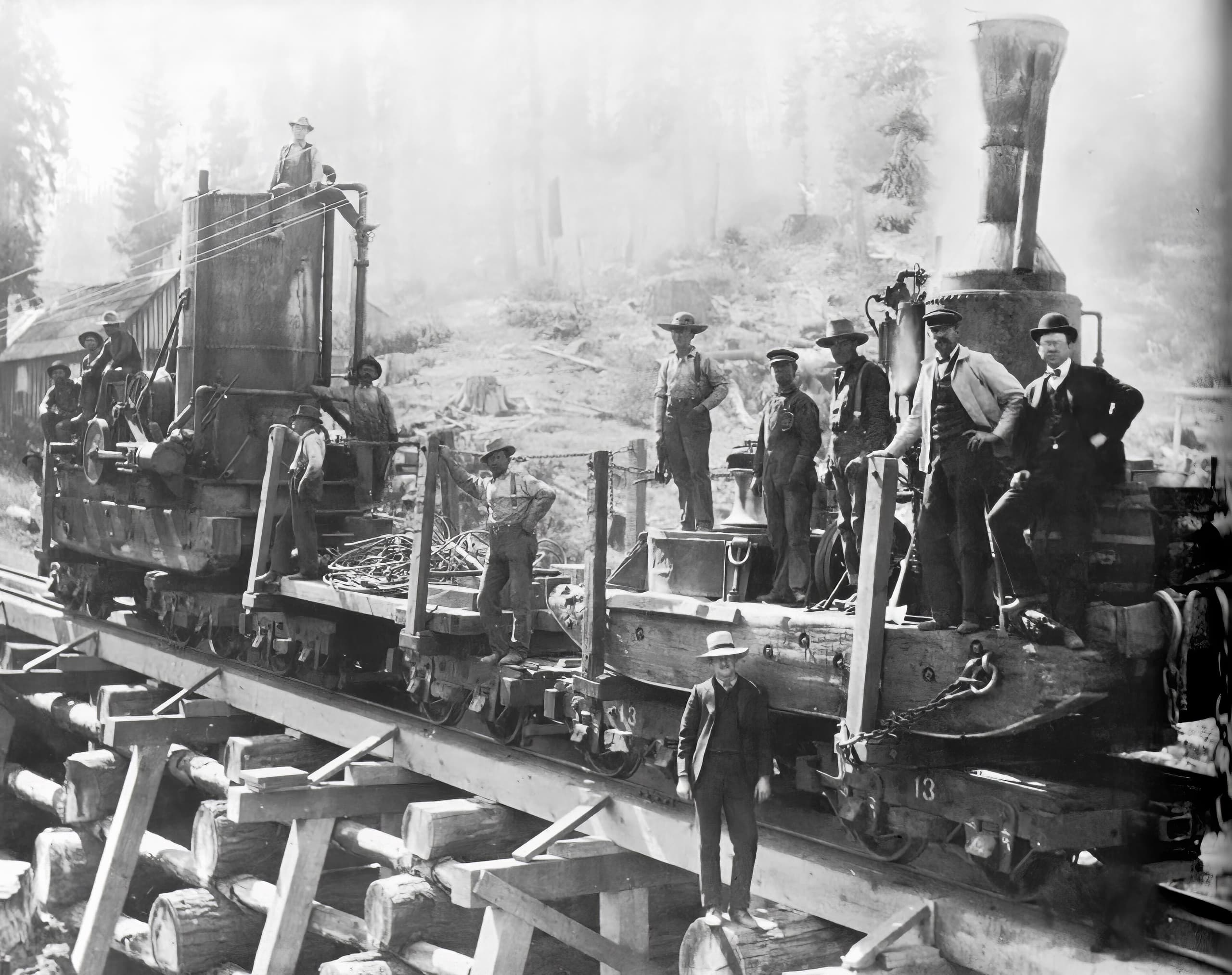 A gallery image from Landscapes: Wt Steam Donkey