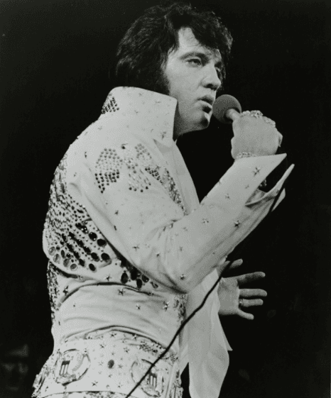 Elvis Presley 1973 portrait
