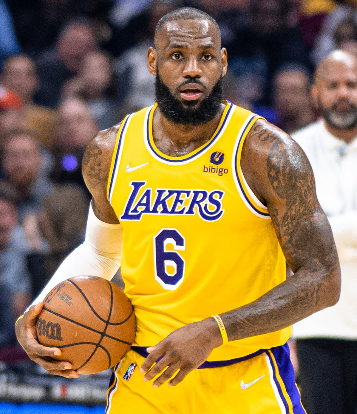 LeBron James — Los Angeles Lakers vs Cleveland Cavaliers 2022