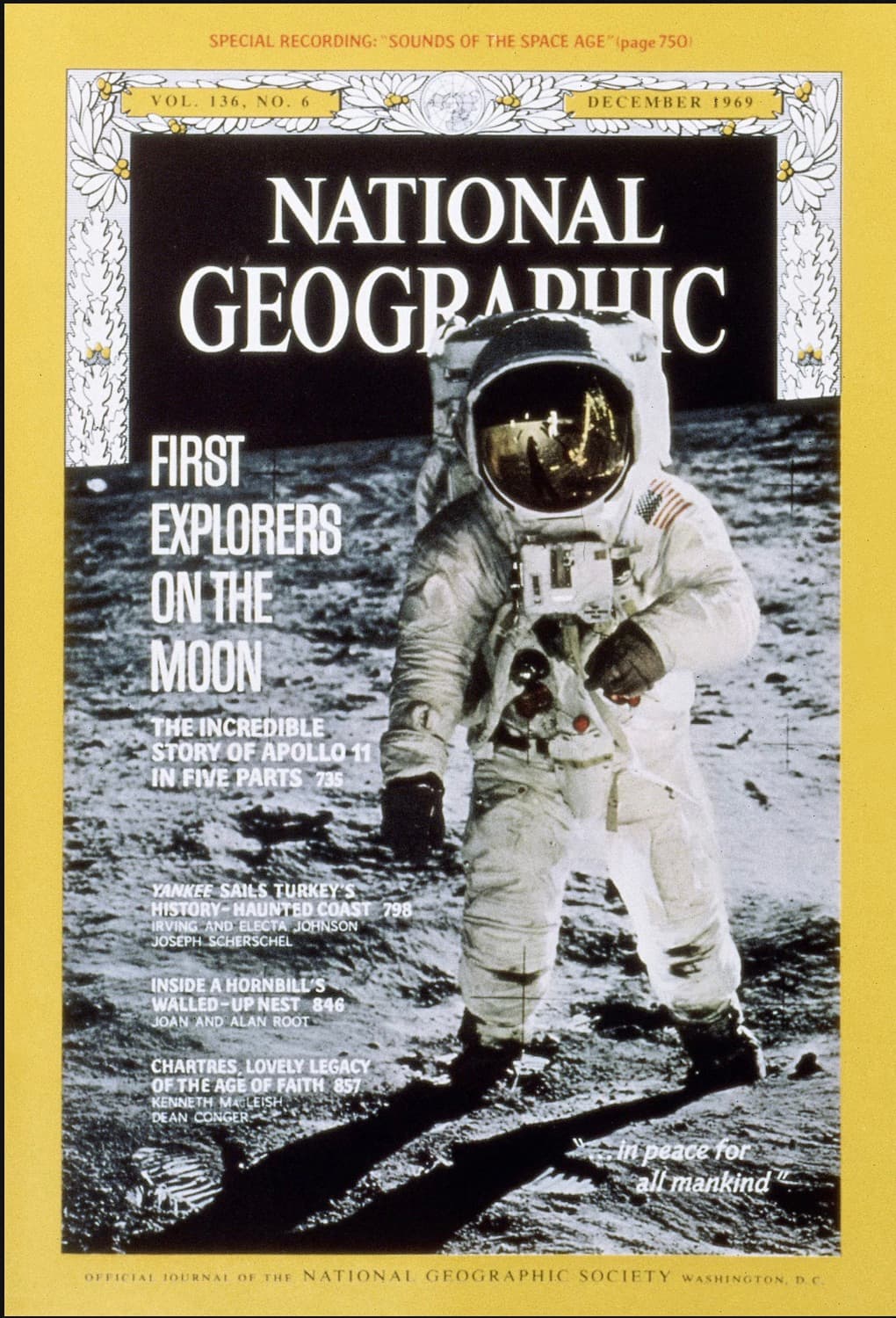 National Geographic Dec 1969 — Apollo 11 Moon