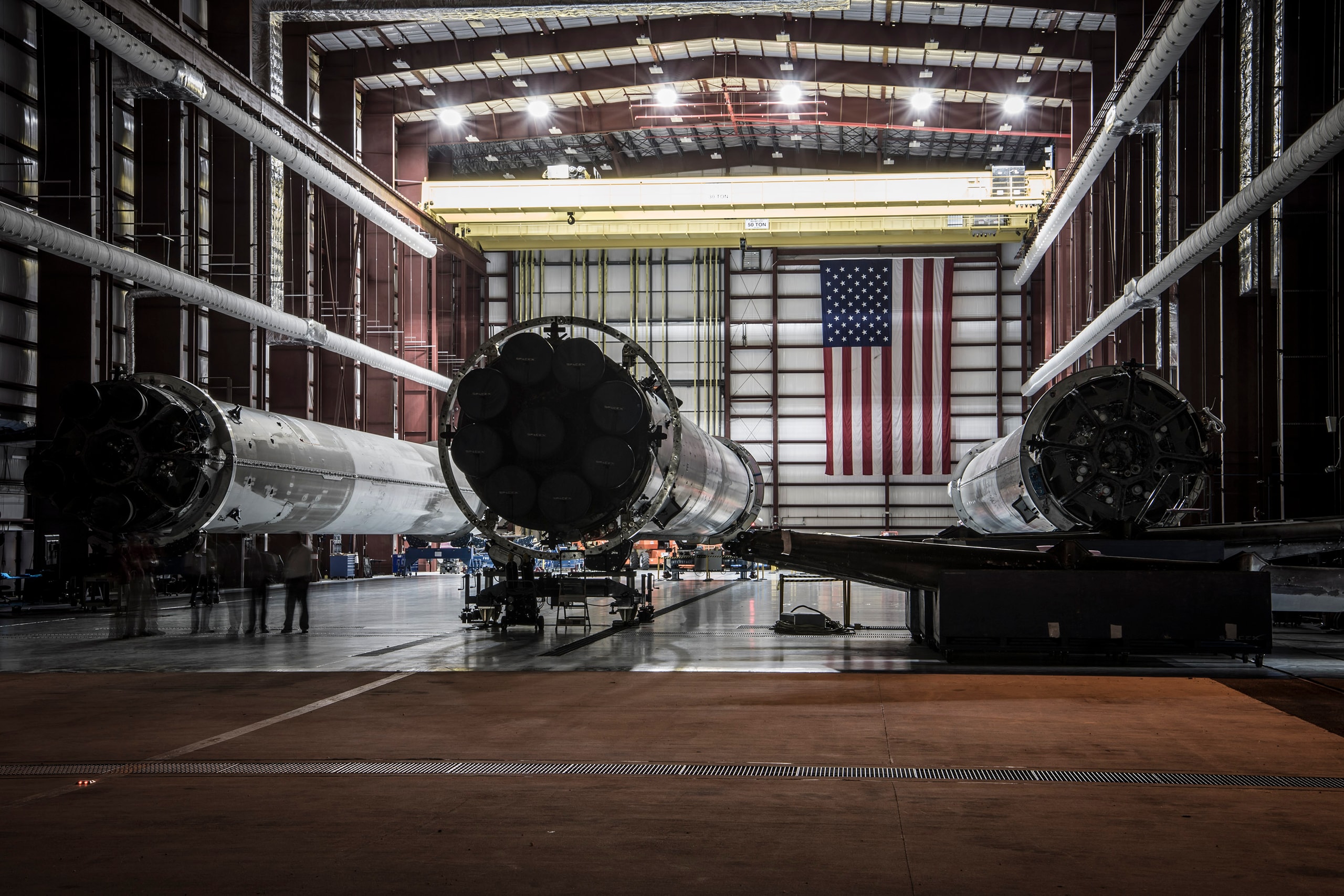 Industrial era machinery and rocket technology