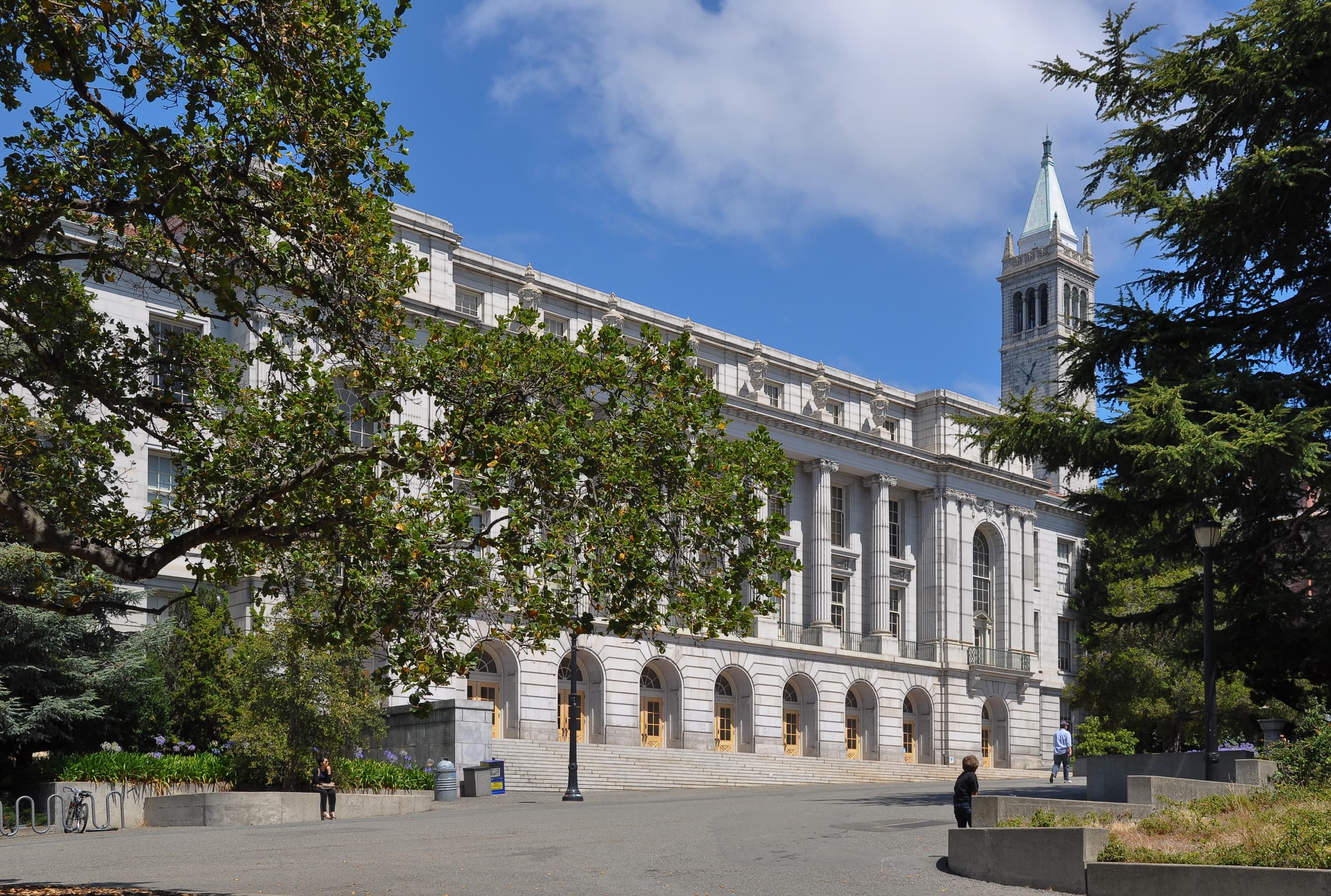 UC Berkeley Wheeler Hall grand entrance